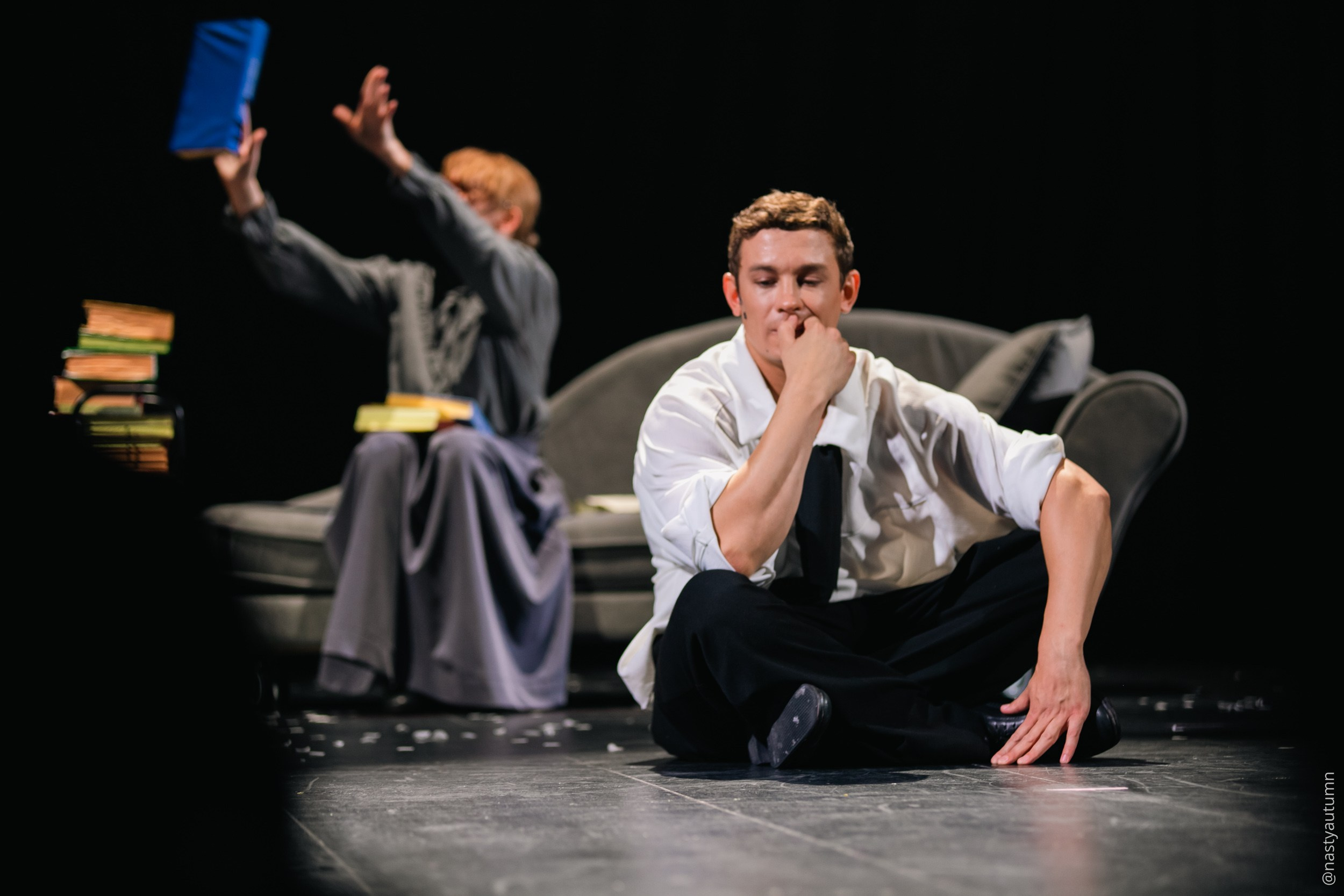 Генеральный прогон «Маяковский. Я сам.». Репортажный и концертный фотограф в Москве Анастасия Осень