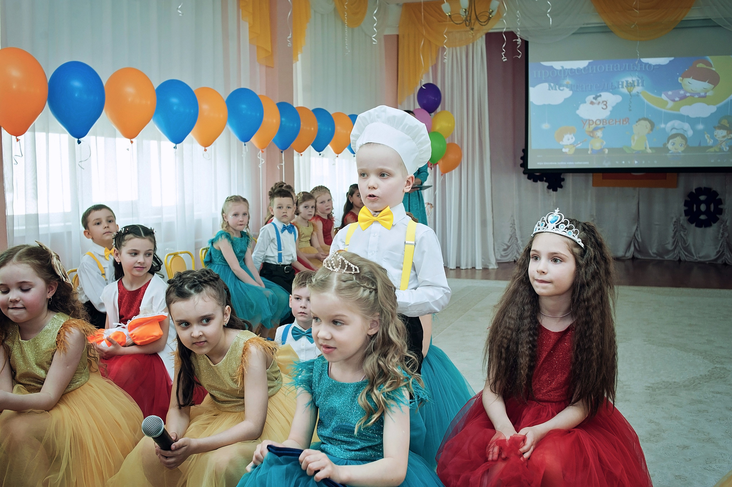 Выпускные в детском саду. Фотограф Санкт-Петербург