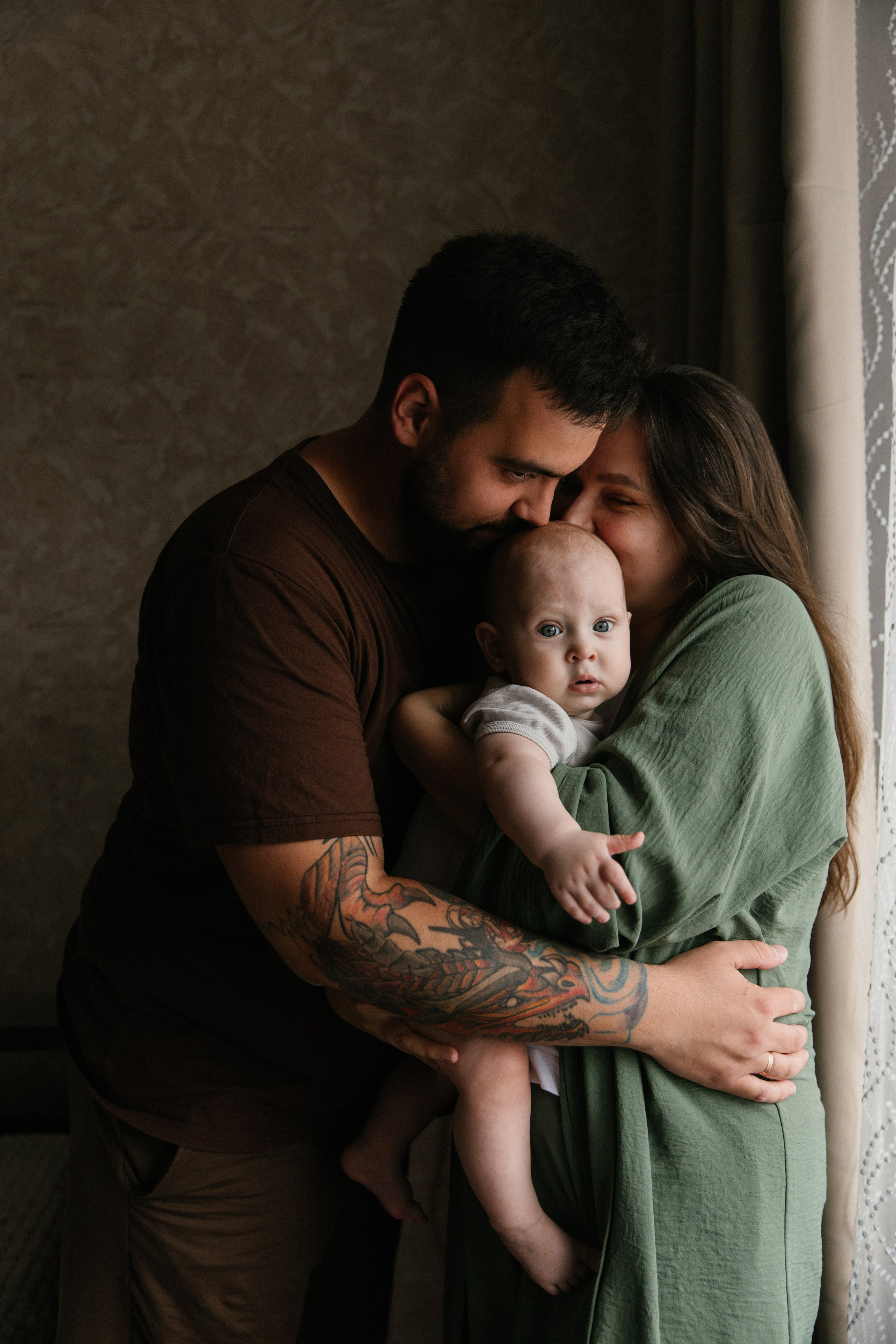 Леша, Маша и Илюша. Фотограф Катя Трусова