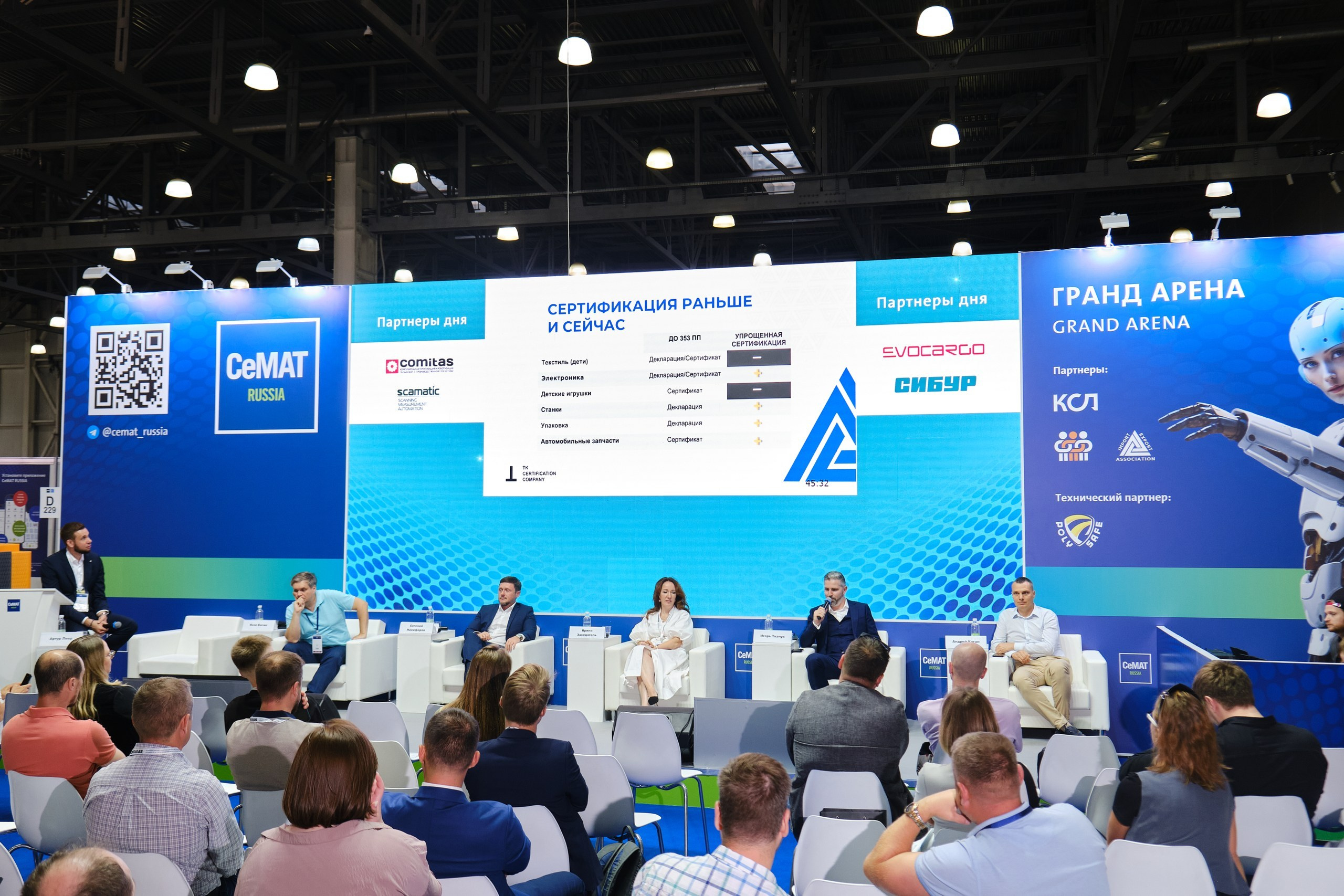 Выставка CeMAT. Репортажный фотограф в Москве Денис Тамко