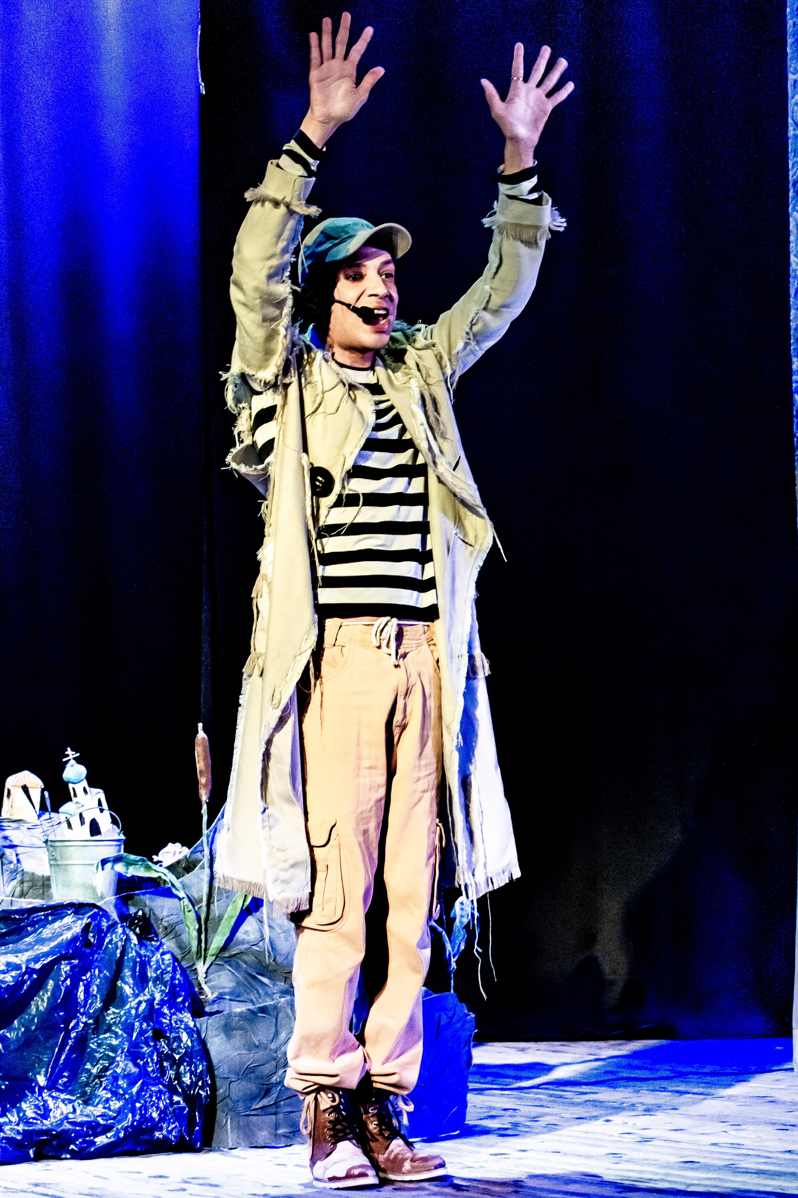 Спектакль театра Саквояж Лягушка путешествиница. Фотограф в Сочи Юрий Шептаев