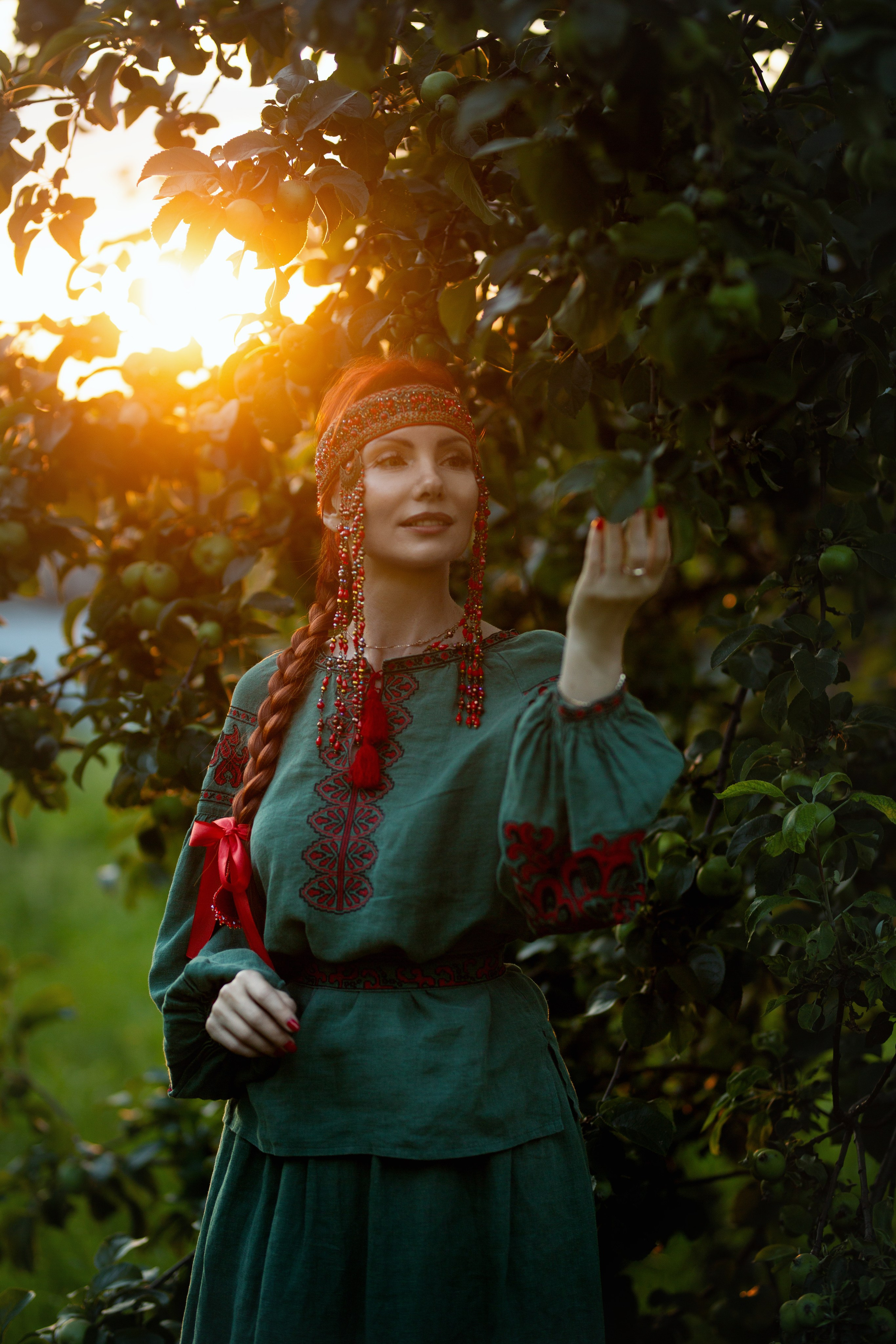 Славянка. Ольга Дурнева. Фотограф в русском стиле. Нижний Новгород | Княжий Терем
