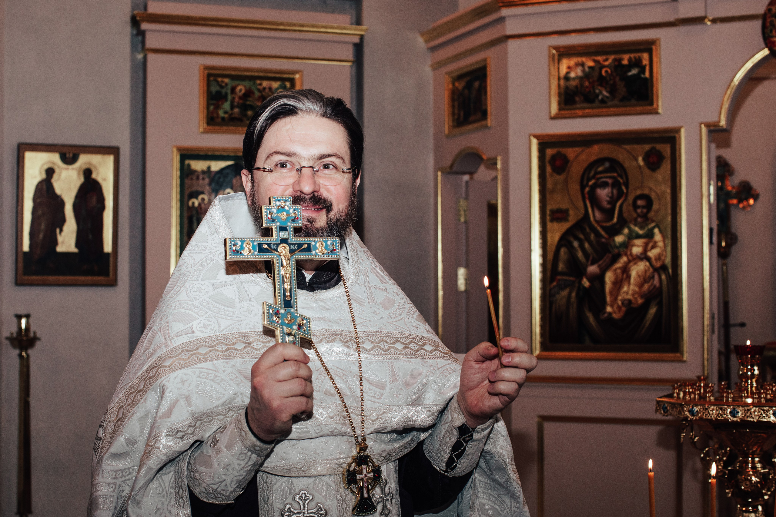 Крещение Анисии. Фотосессии в Москве - фотограф Неонилла Ленко