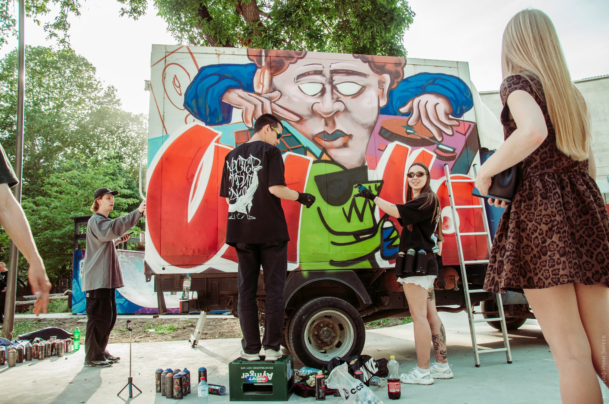 Граффити и брейкинг. Репортажный фотограф в Симферополе Зареев Иван