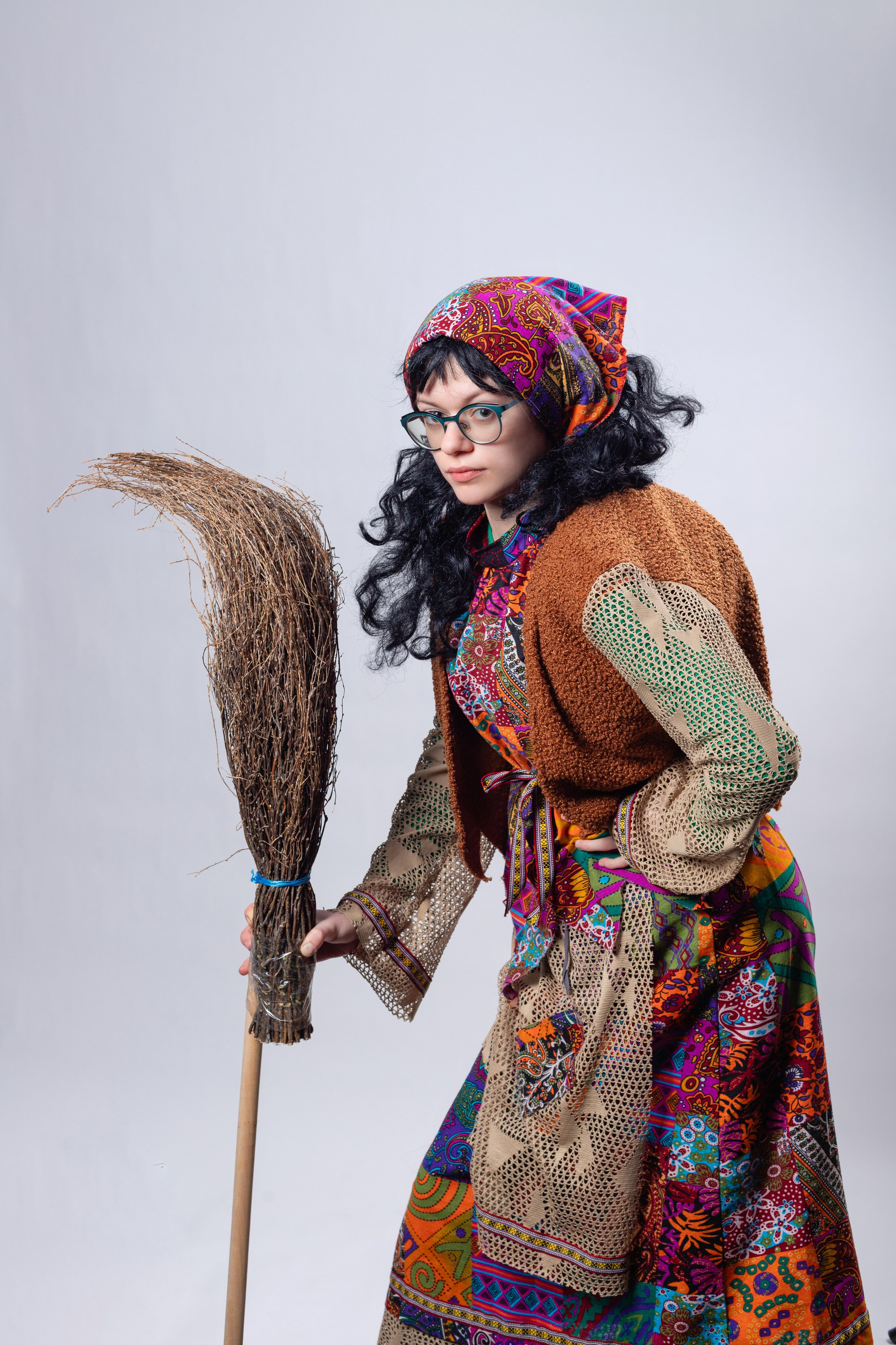 Баба Яга из анимационной программы "Русские сказки" Домодедово.