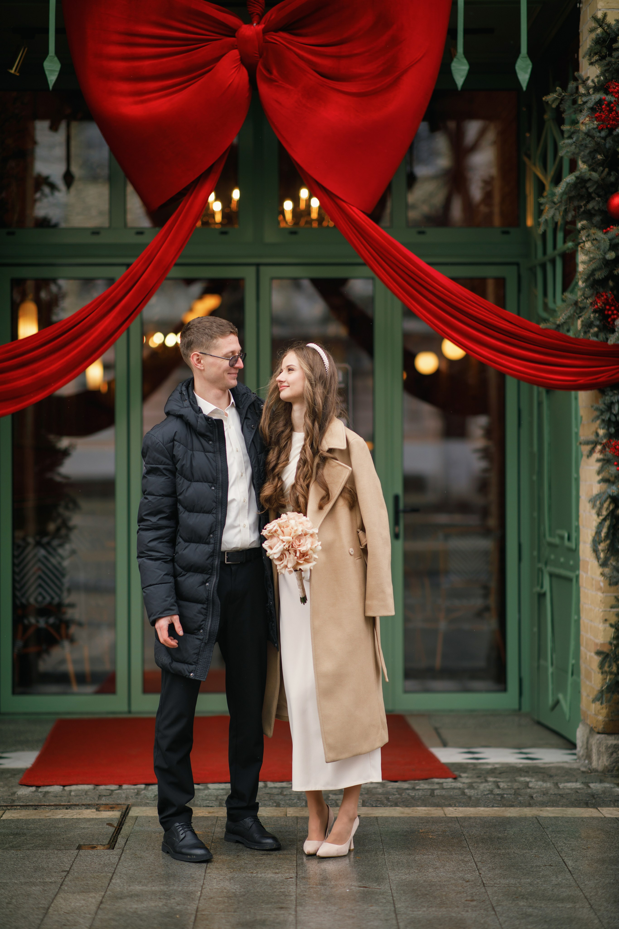 Свадебная фотосессия в новогоднем стиле. Фотограф во Владикавказе Юрий Геворгизов