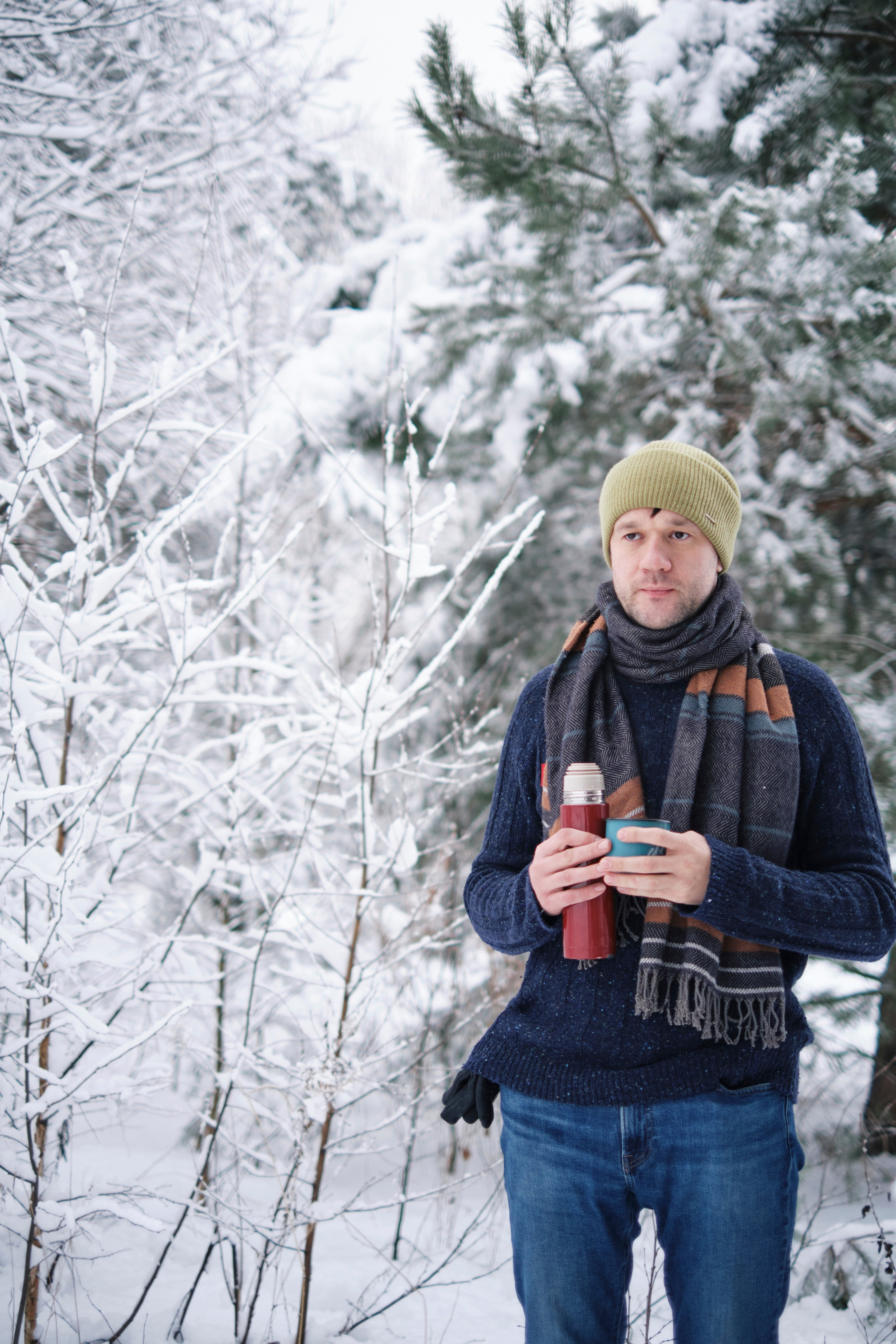 Зимняя фотосессия с вкусной едой на горелочке. Елена Павленко. Фотограф. Москва