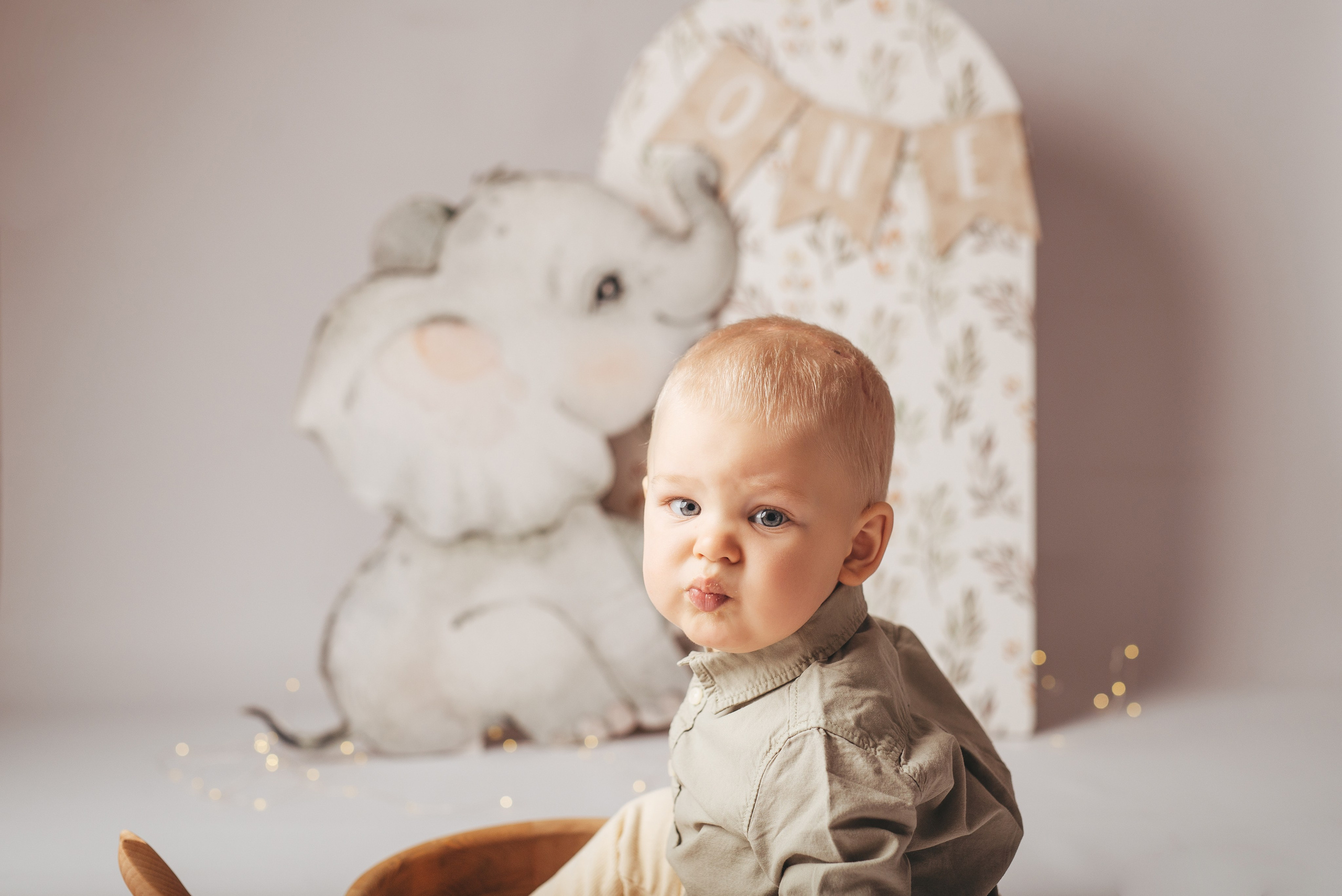 Мирон 1 годик. Фотограф новорождённых и семейный фотограф в Иваново Любовь Капранова