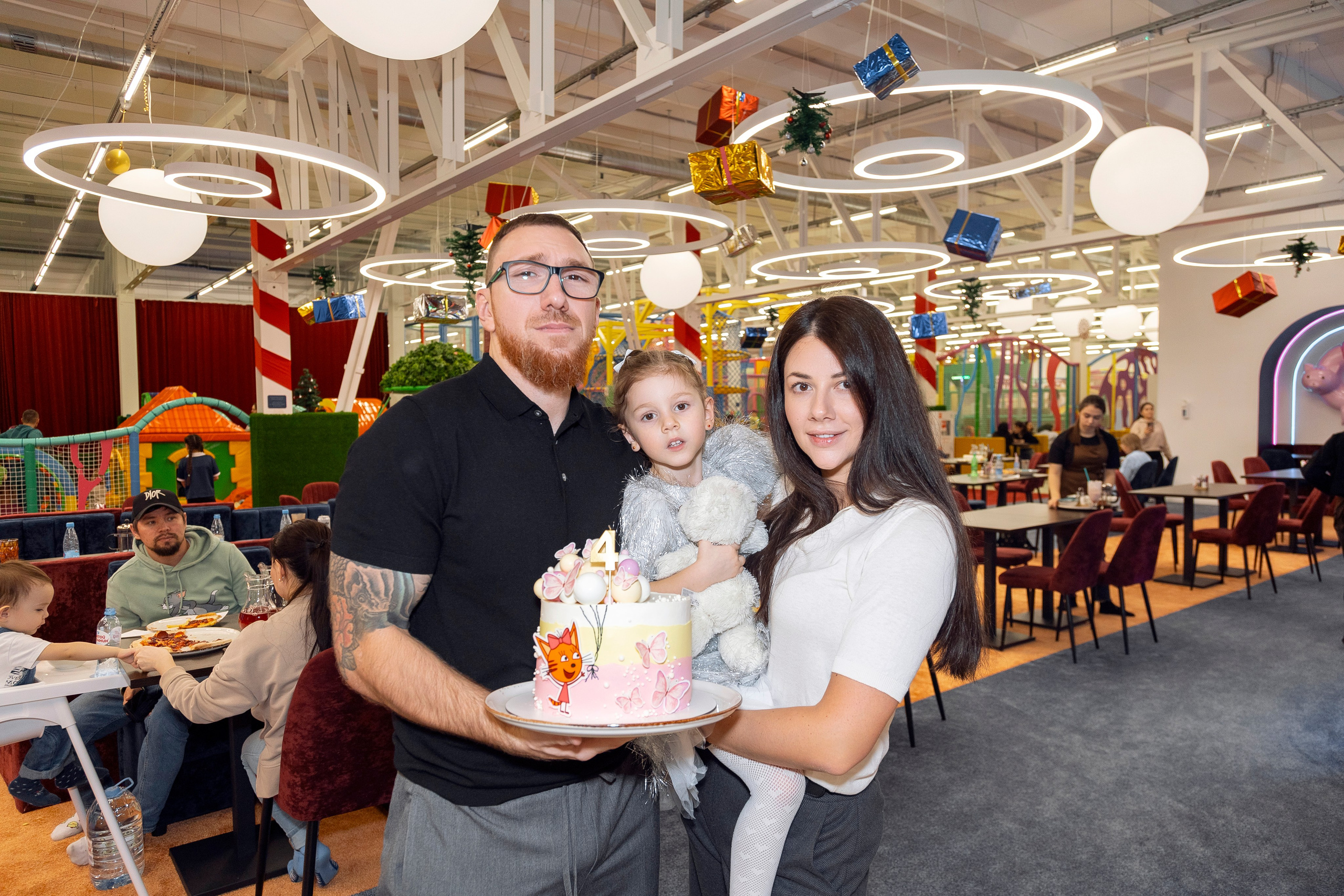 День рождение в активите-парке Магнус. Семейный фотограф в Сургуте Тимершина Мария