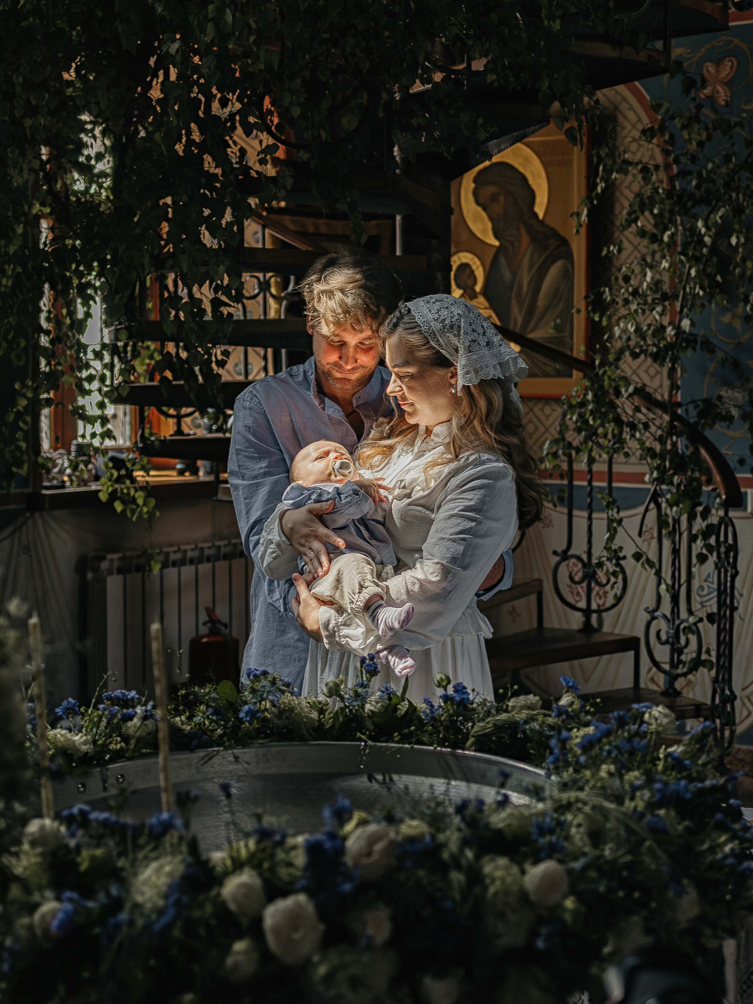 Таинство Крещения Мирона. Фотограф семейный, Венчания Крещения Пятигорск Новопавловск КМВ