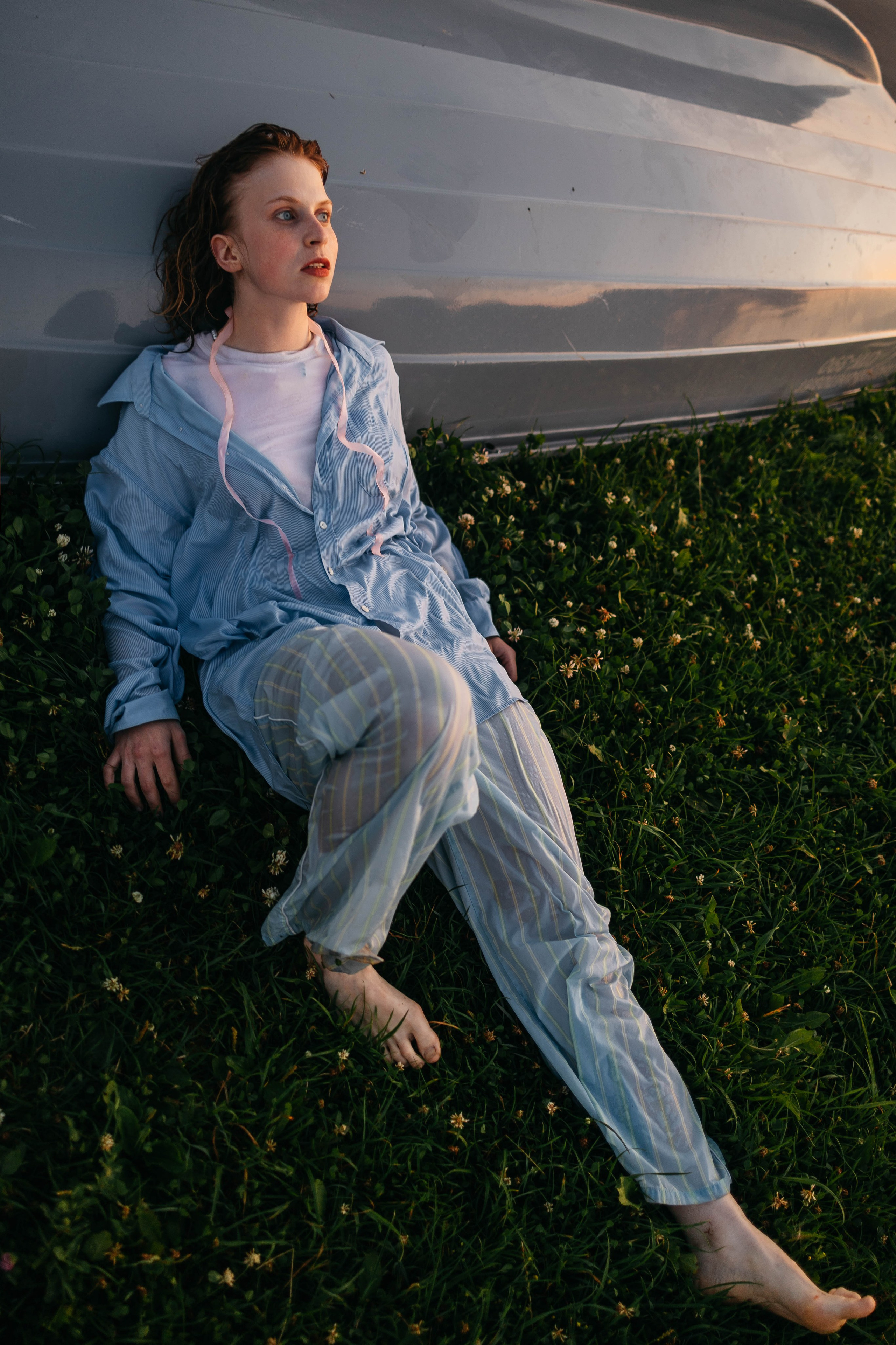 Лиза в Завидово. Закат. Фотограф в Твери Лагодная Яна