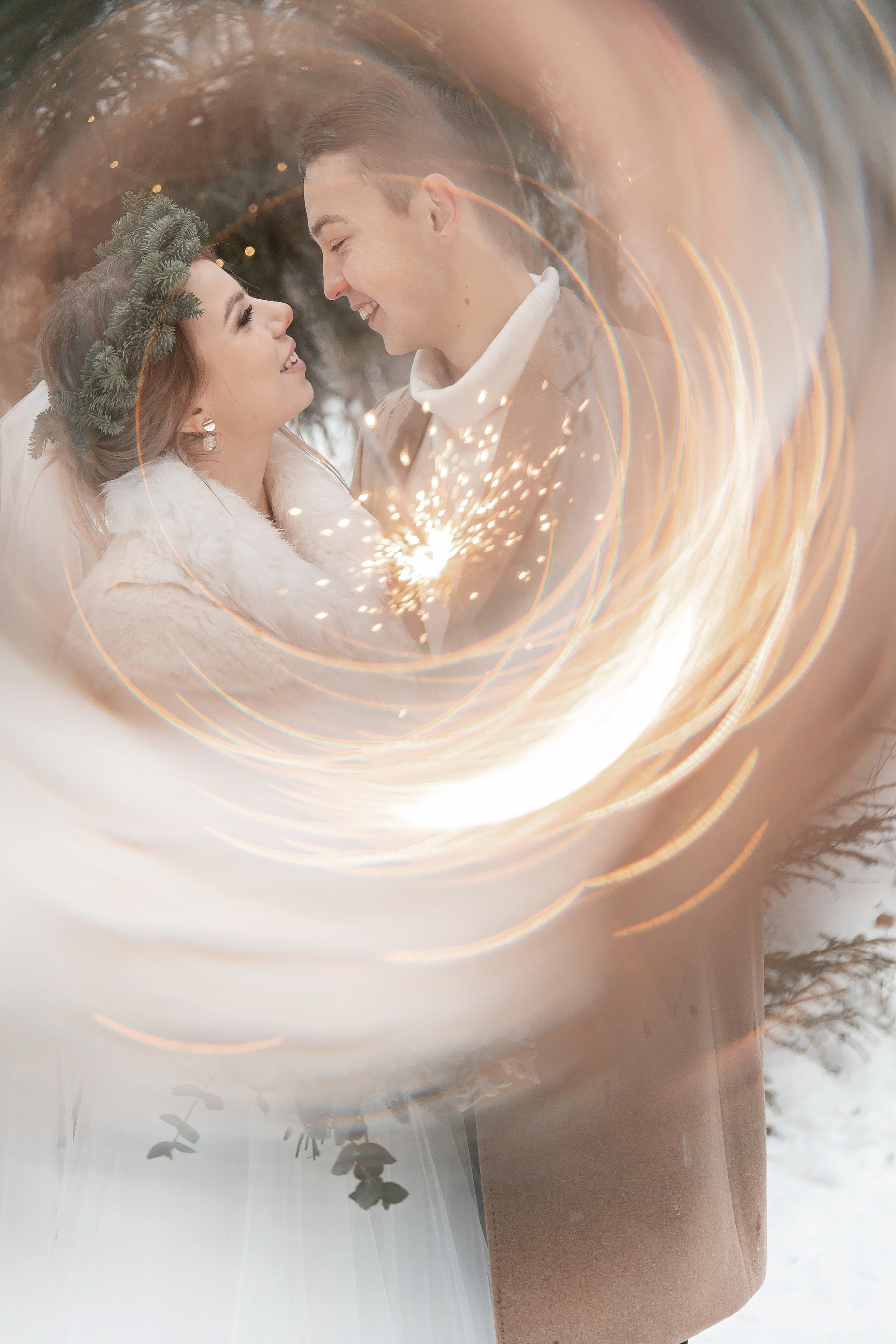 Проект «3 идеи для зимних свадеб». Свадебный фотограф Колесников Антон