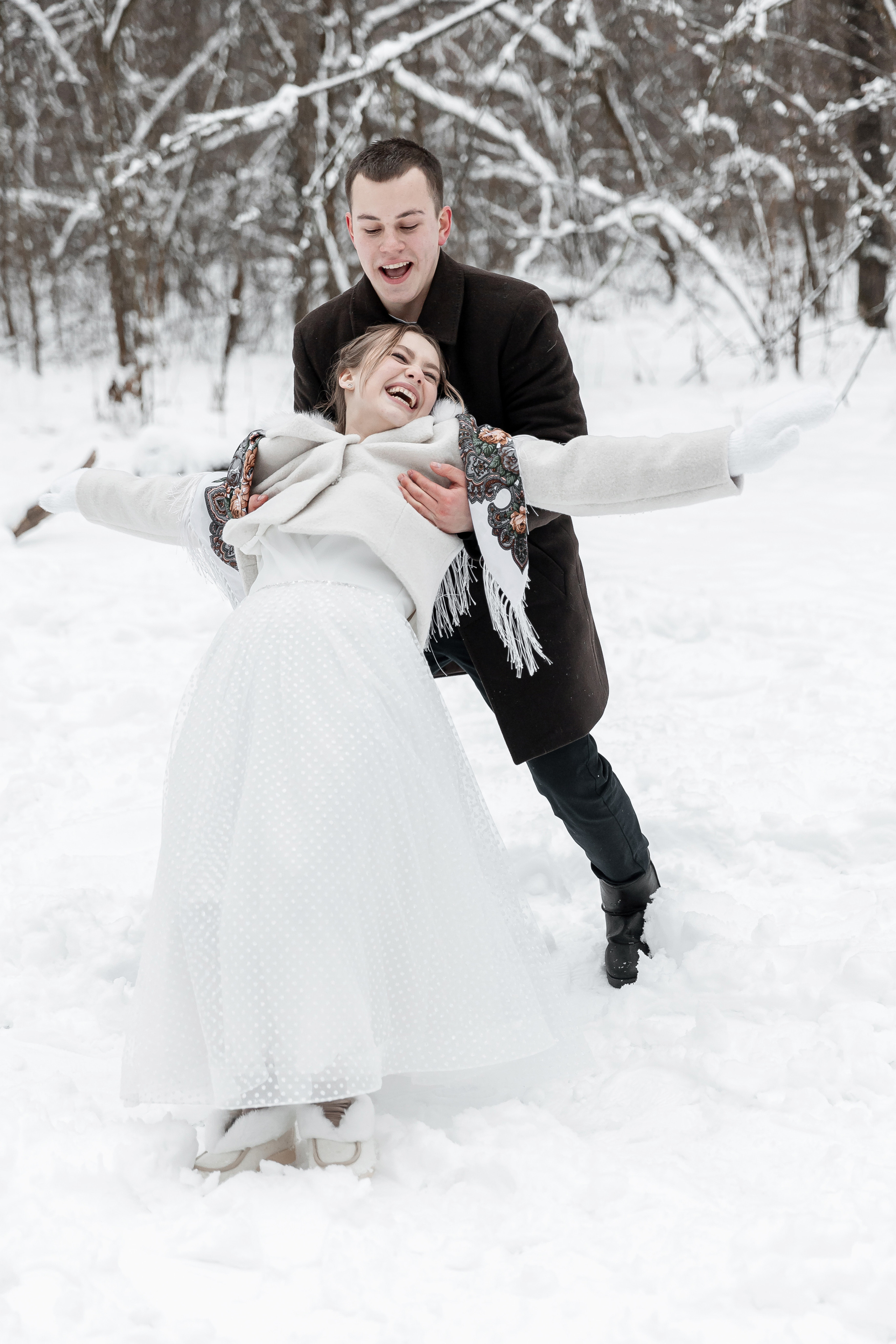 Проект «3 идеи для зимних свадеб». Свадебный фотограф Колесников Антон