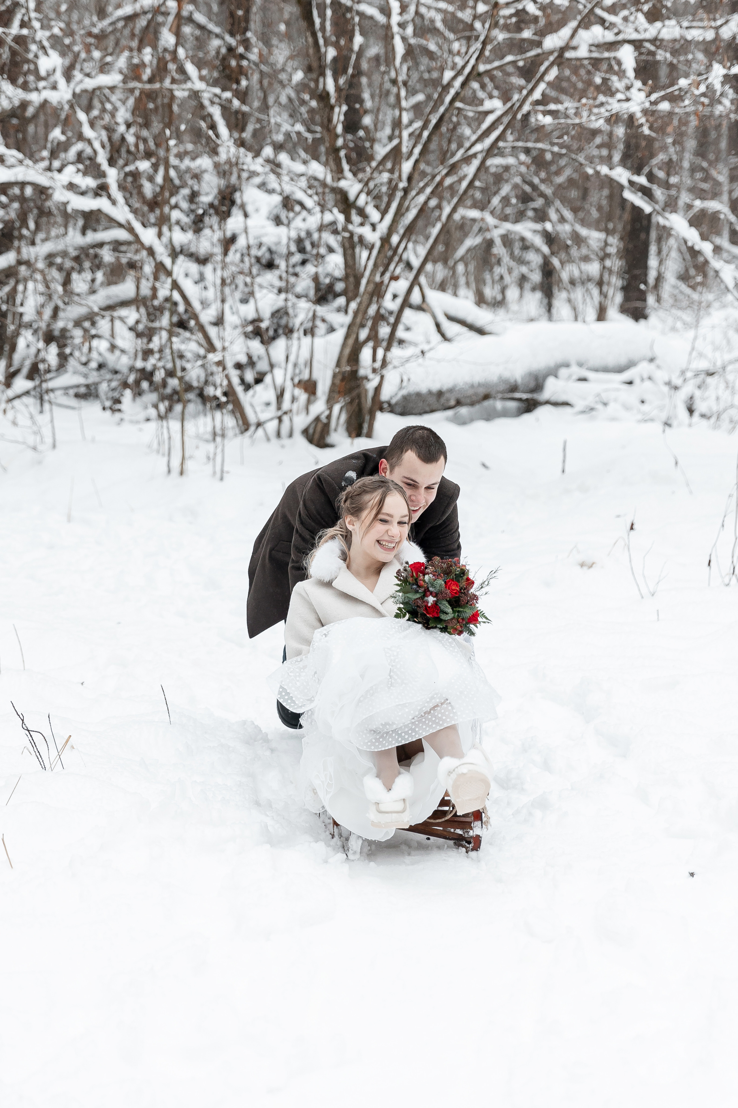 Проект «3 идеи для зимних свадеб». Свадебный фотограф Колесников Антон