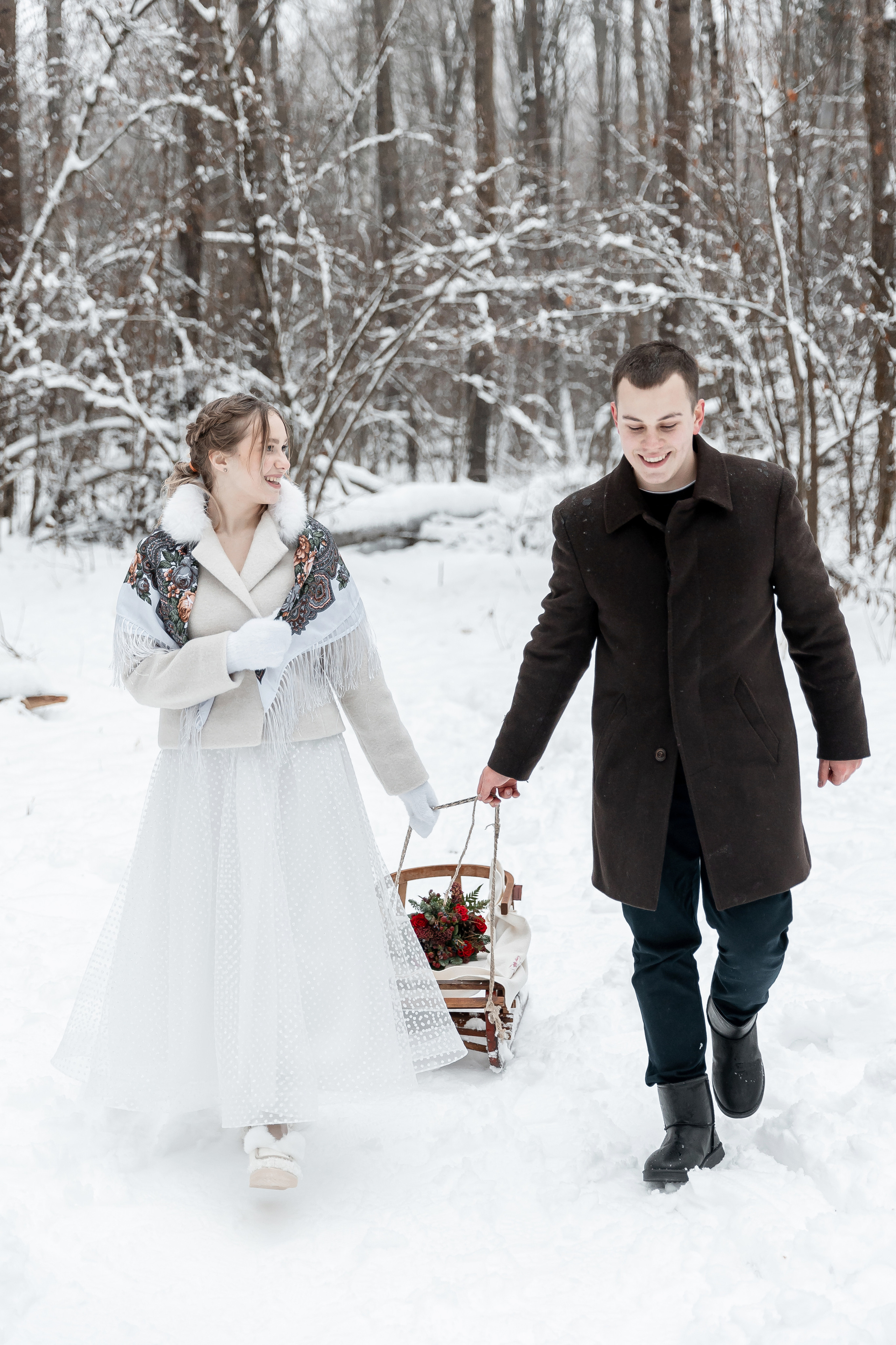 Проект «3 идеи для зимних свадеб». Свадебный фотограф Колесников Антон