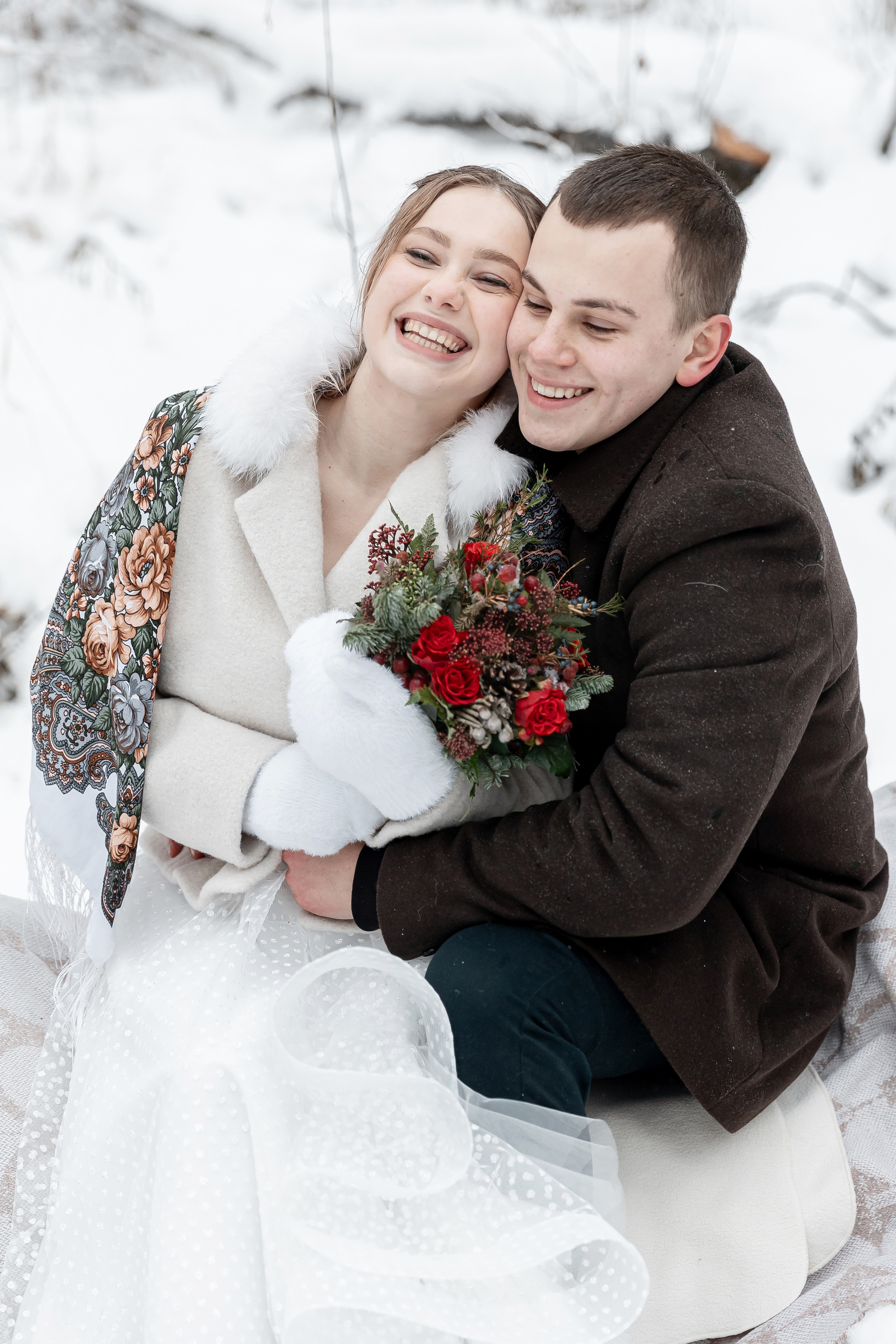 Проект «3 идеи для зимних свадеб». Свадебный фотограф Колесников Антон