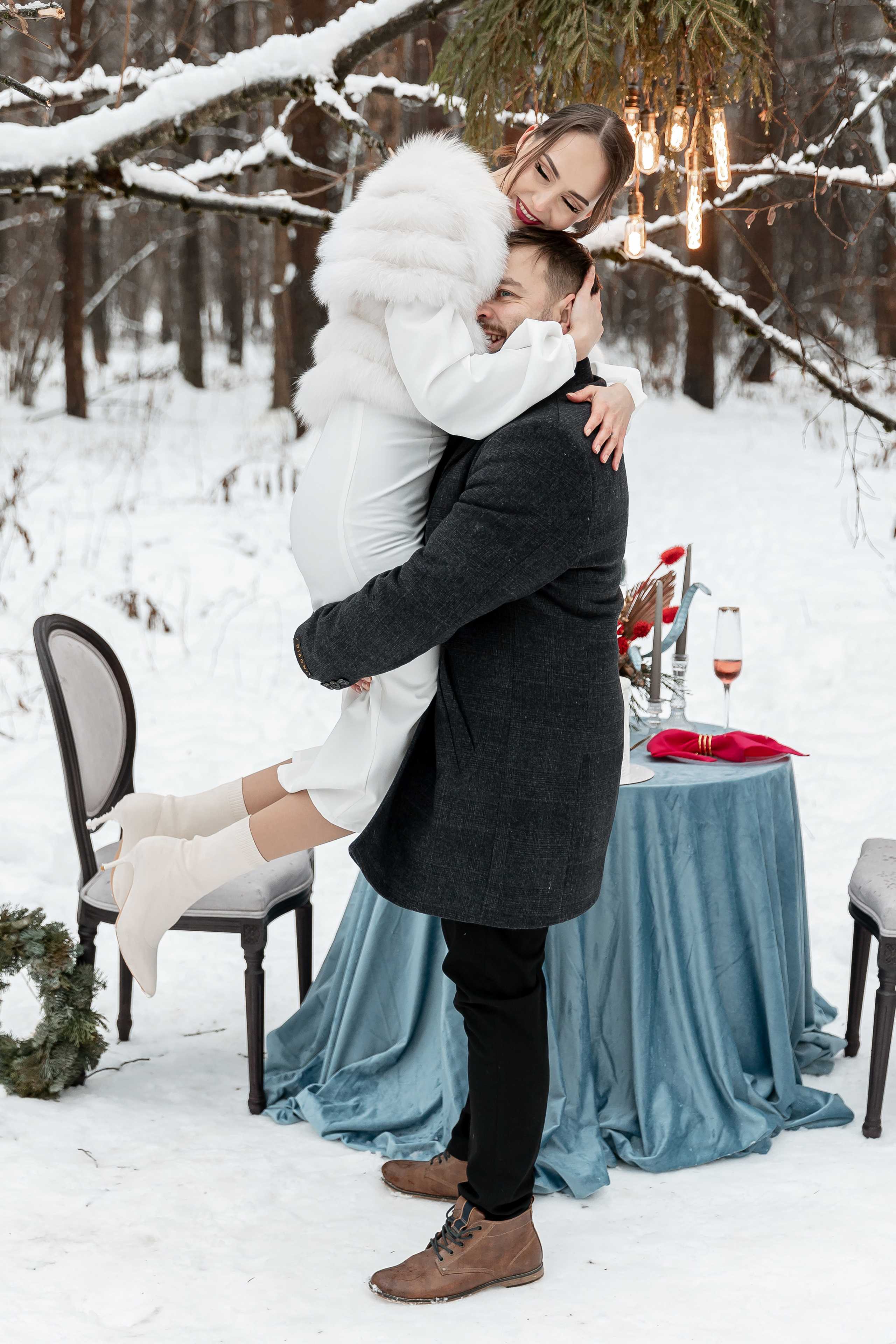 Проект «3 идеи для зимних свадеб». Свадебный фотограф Колесников Антон