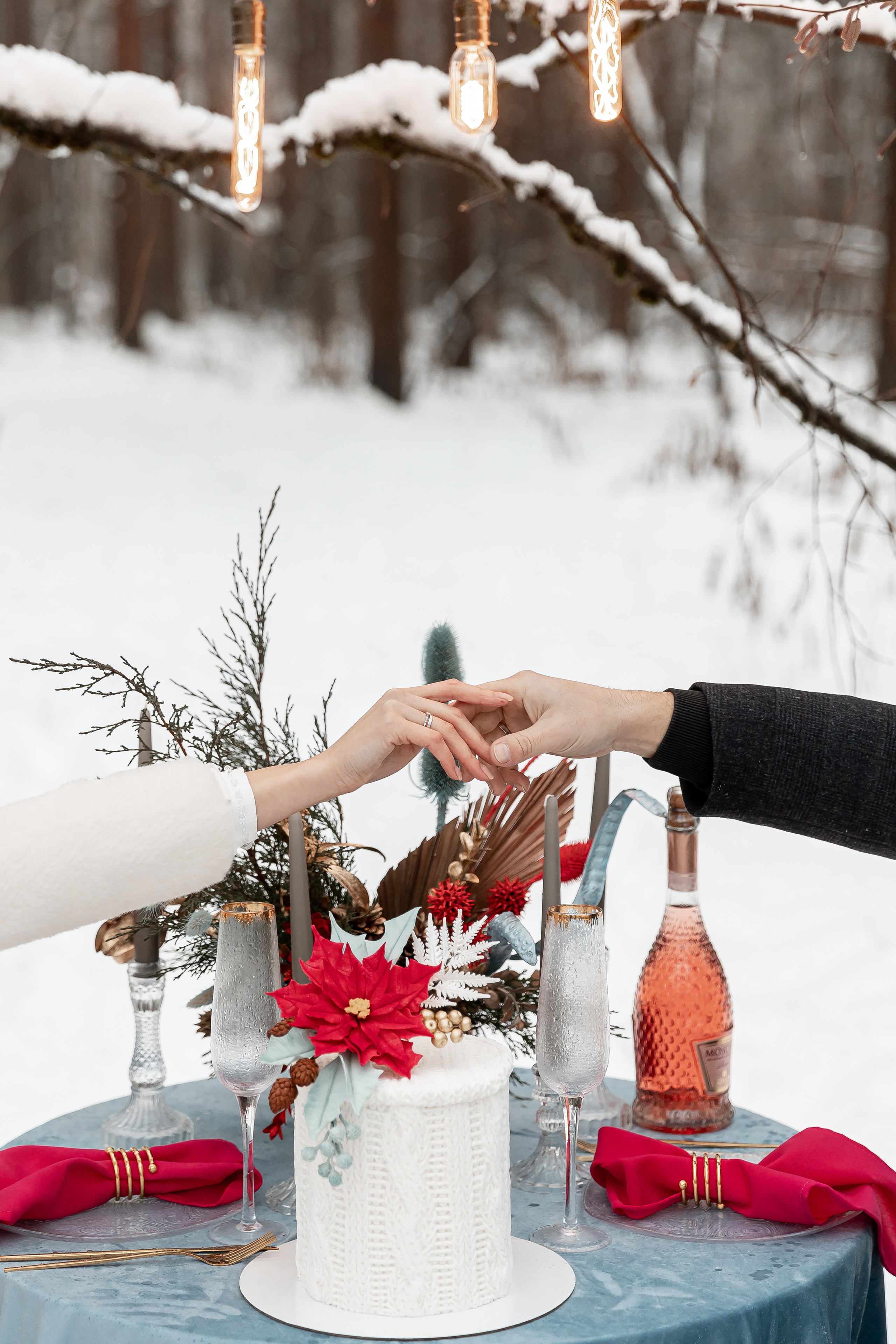 Проект «3 идеи для зимних свадеб». Свадебный фотограф Колесников Антон