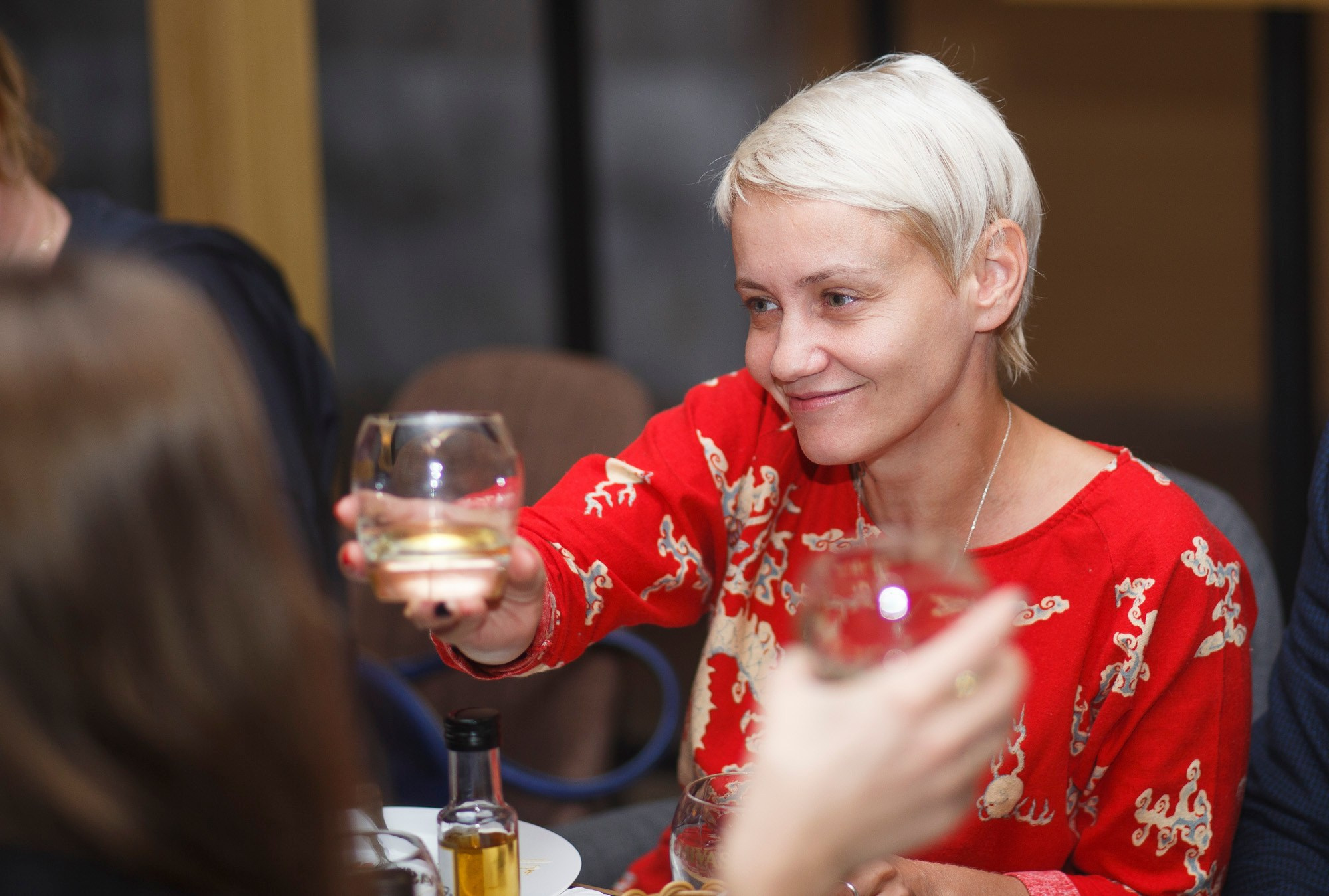 Dinner Chivas. Reportage and staged photographer Natalia Sannikova