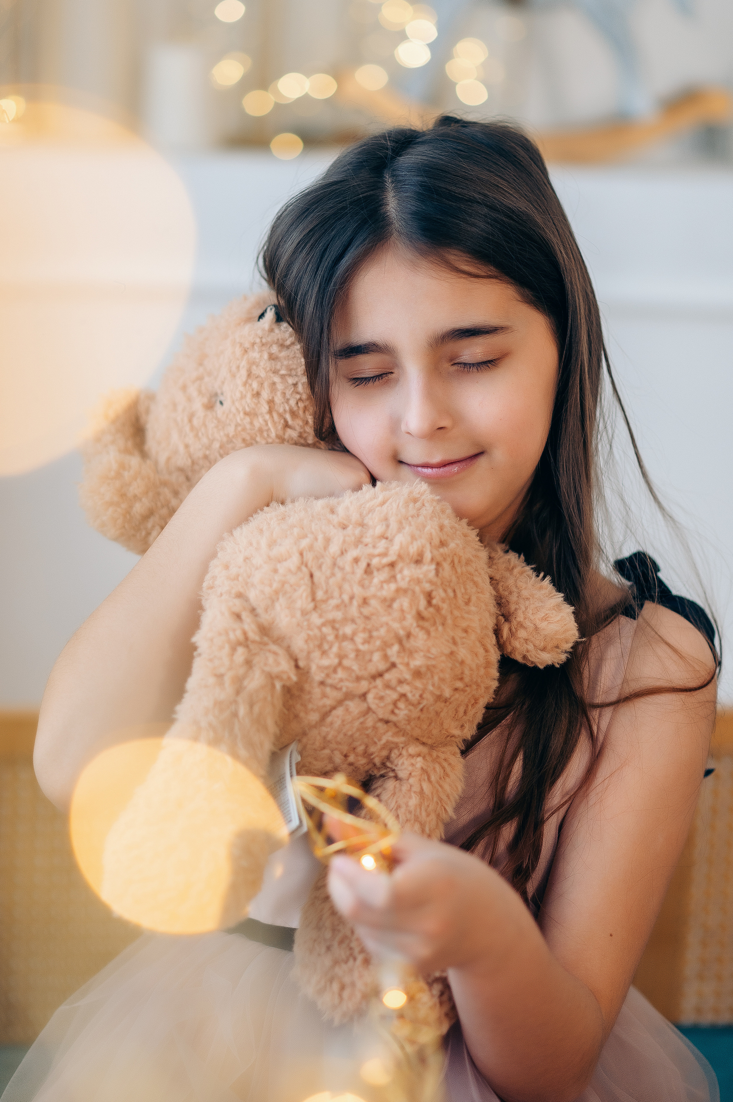 Новогодняя фотосессия Мама и дочь