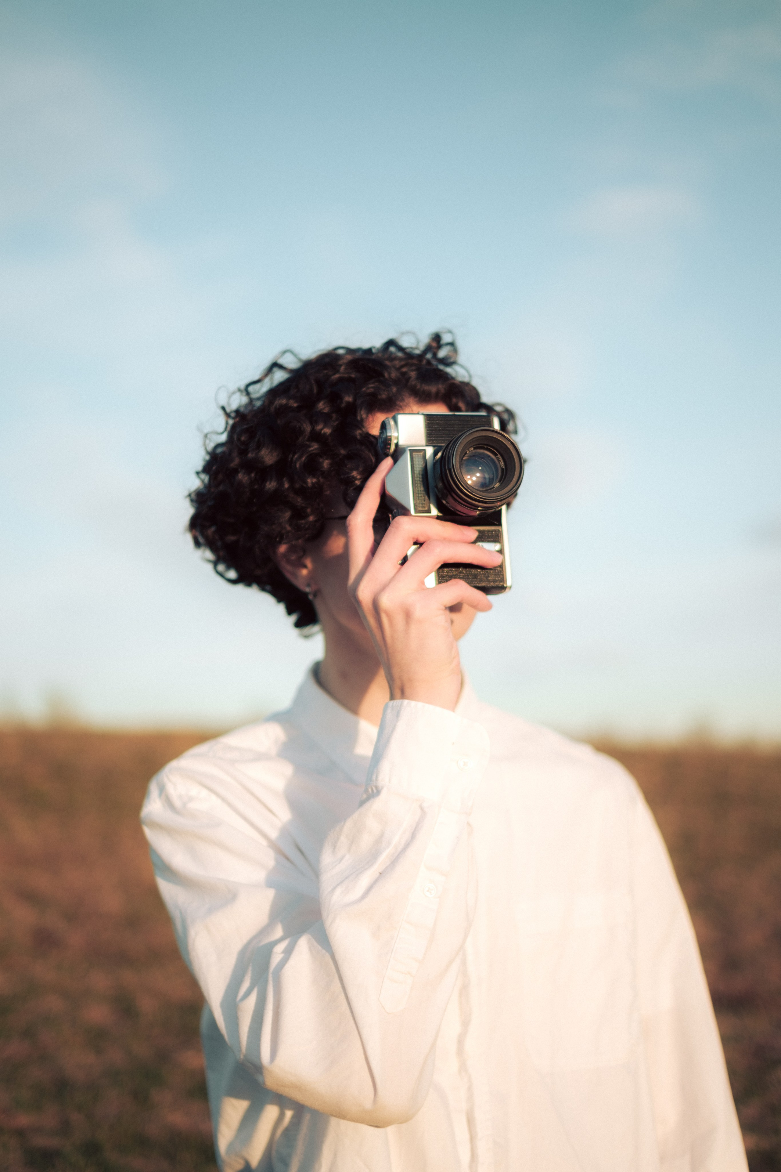 Андрей. Съёмка в поле. Lickord