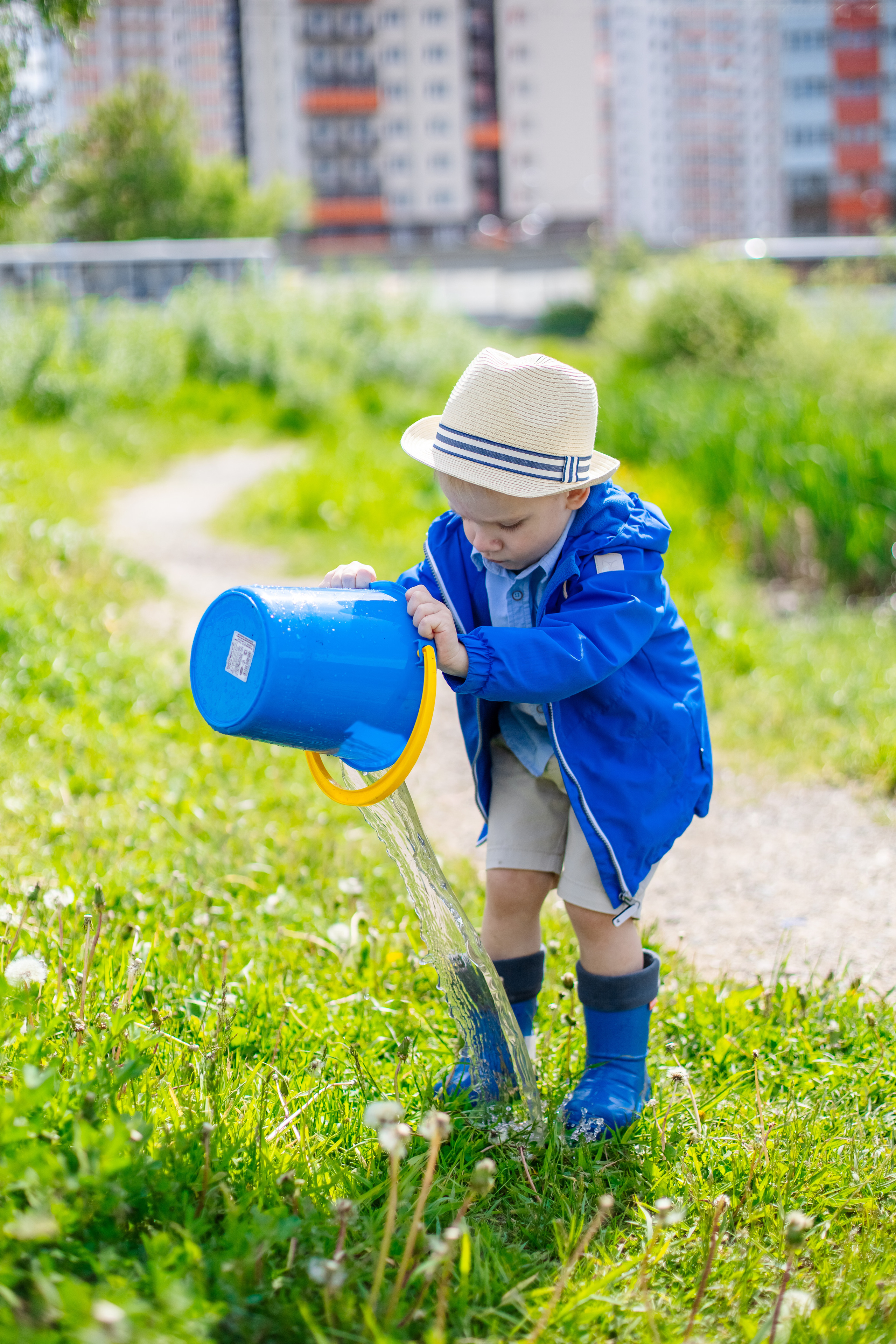 Детская фотосессия на улице. Семейный и детский фотограф в Красноярске Ольга Гаврикова