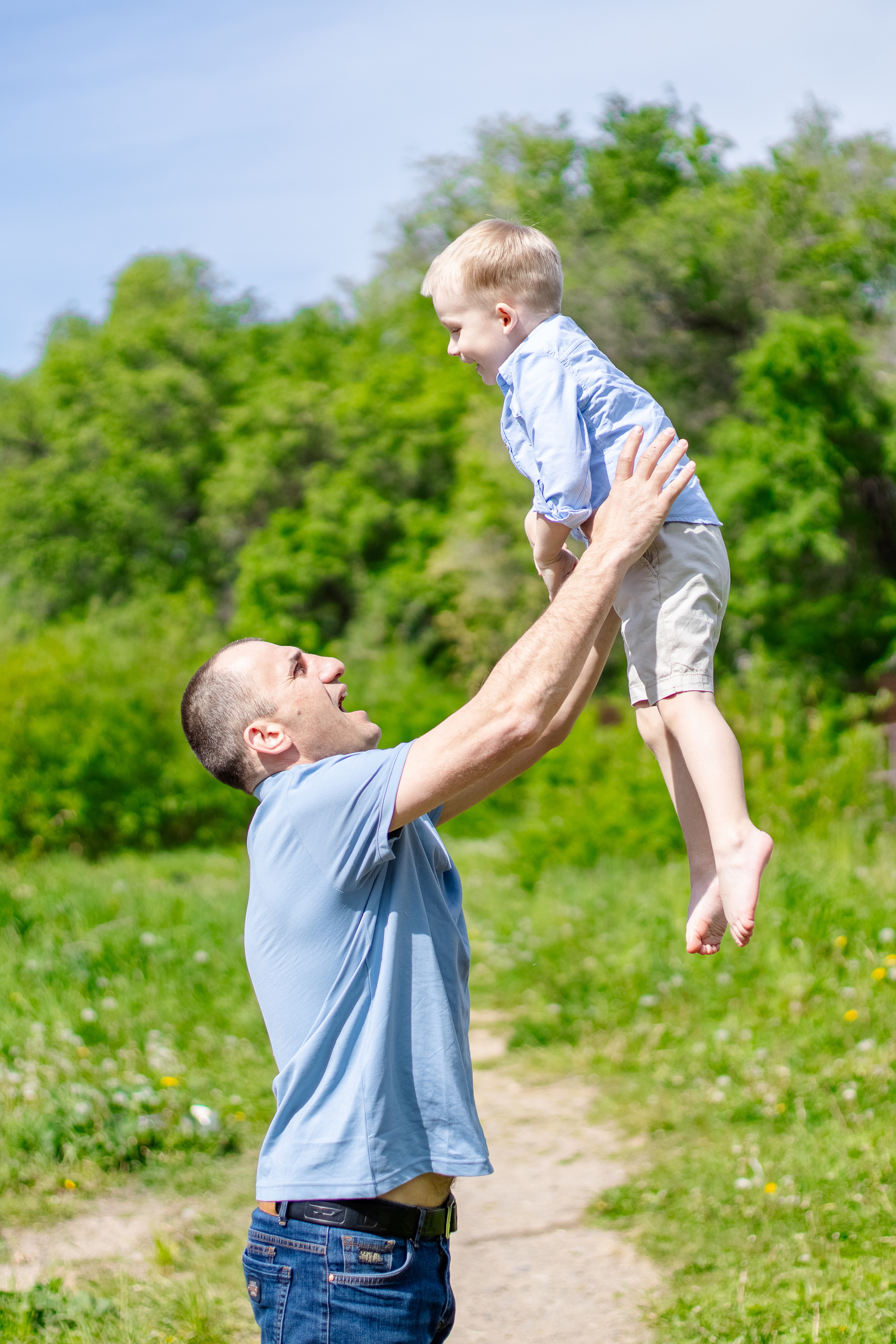 Детская фотосессия на улице. Семейный и детский фотограф в Красноярске Ольга Гаврикова