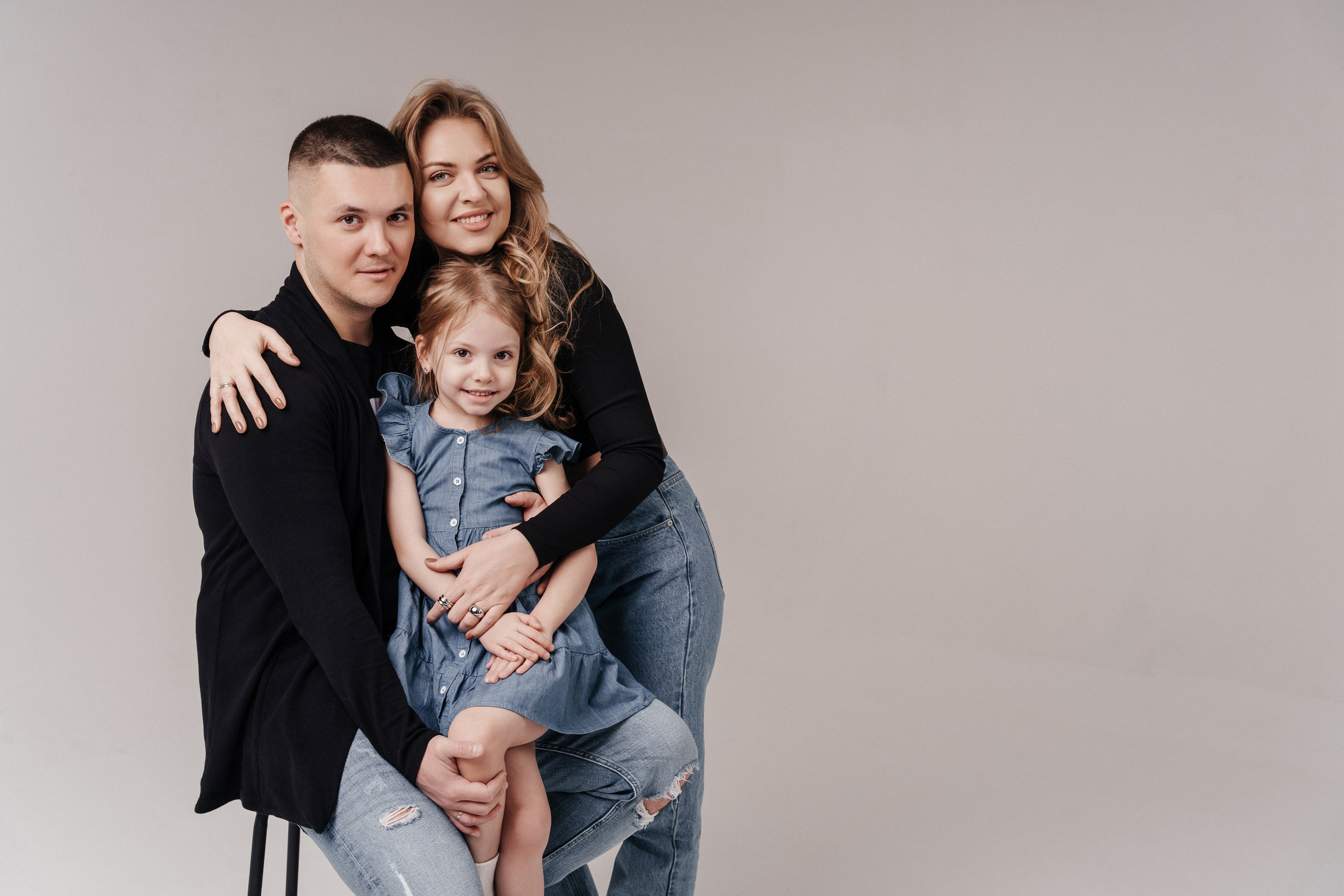 Андрей, Инна и Милана. Фотограф Кирилл Бабий