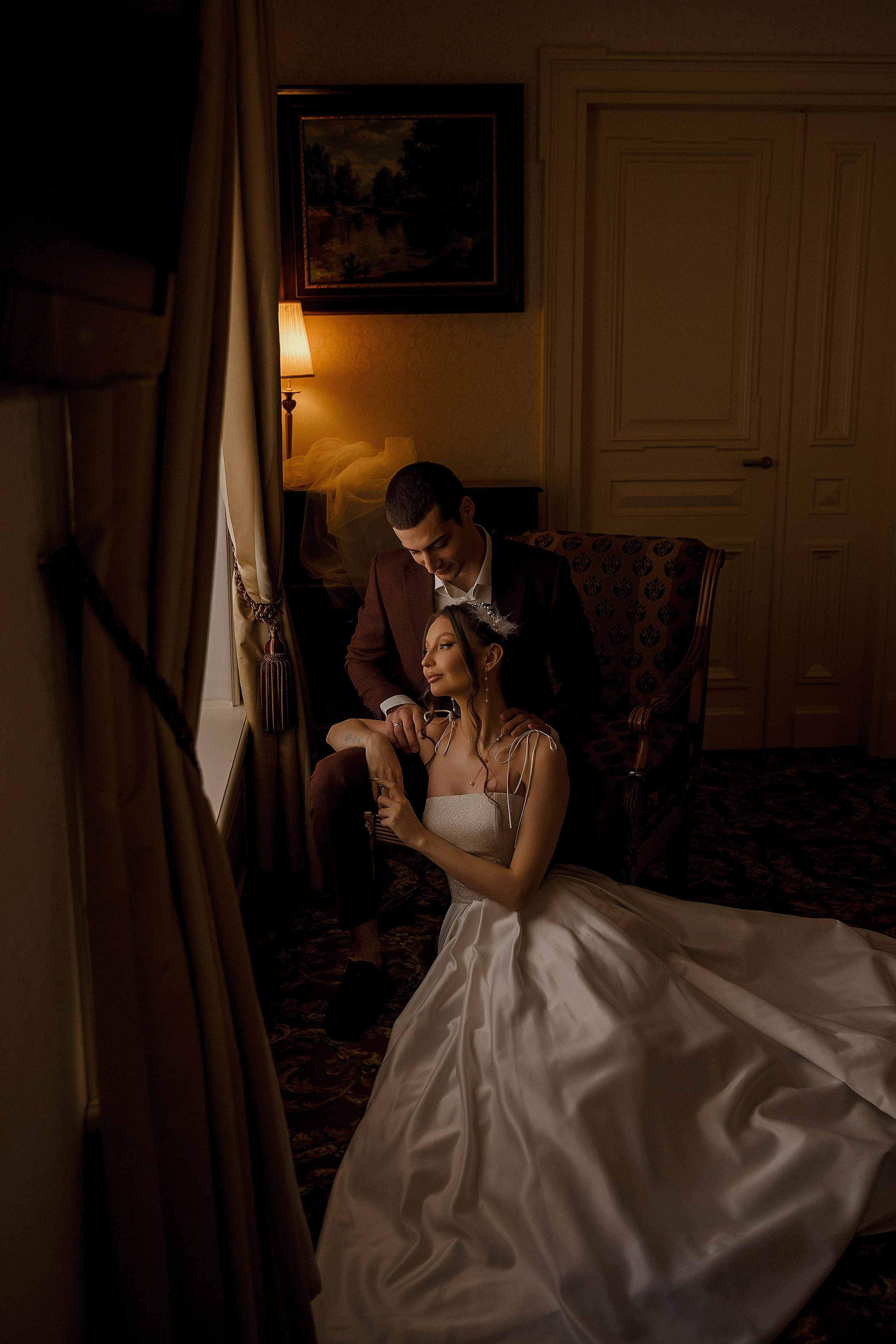 Утро в отеле Талион. Свадебный фотограф Санкт-Петербург  Москва