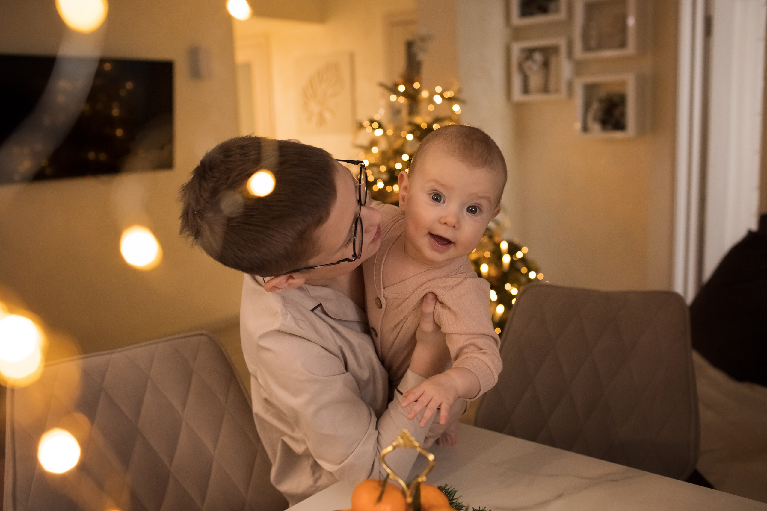 Теплое Рождество. Семейный и детский фотограф в Саратове Полина Коткина