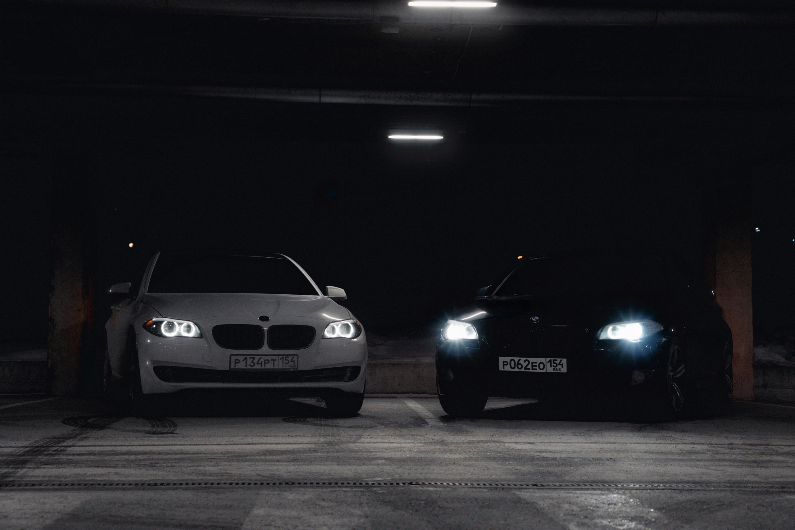 BMW F10 B&W. Автомобильный фотограф и видеограф в Новосибирске|Александра Косухина
