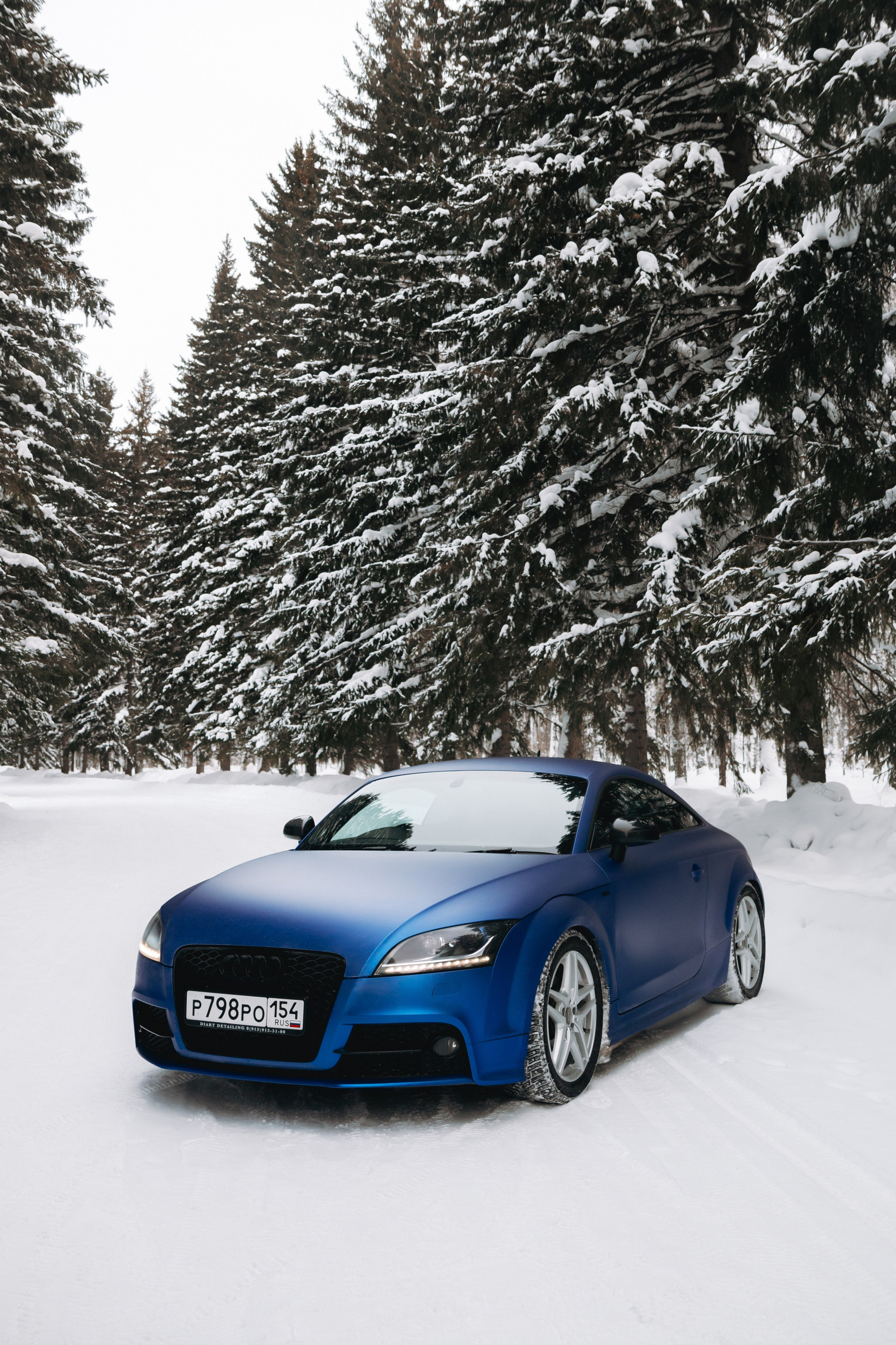 Audi TT shades of blue. Автомобильный фотограф и видеограф в Новосибирске|Александра Косухина