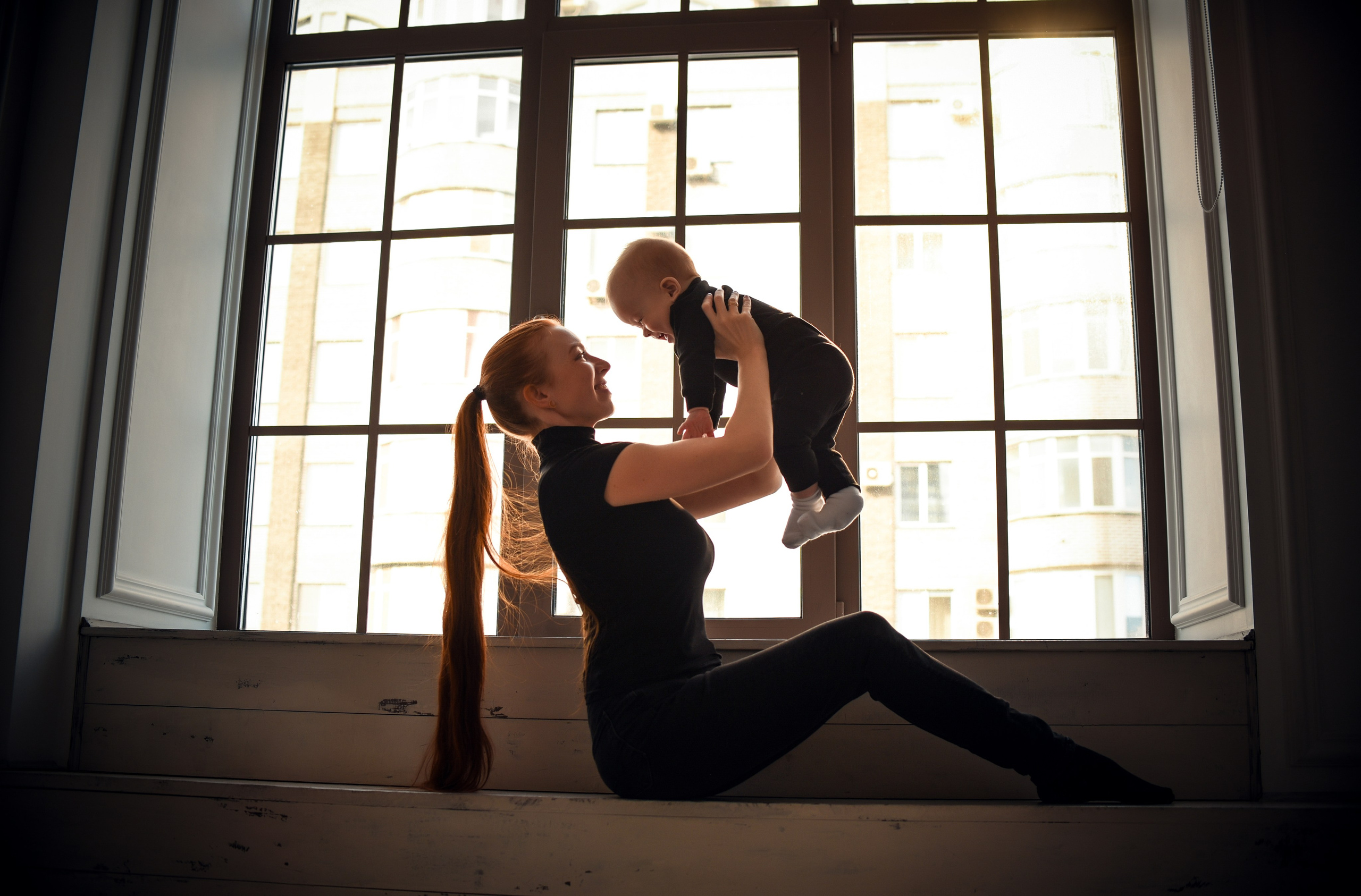 Семейная студийная фотосессия 3. Свадебный, семейный, детский, контент фотограф в Омске Максим Ильин