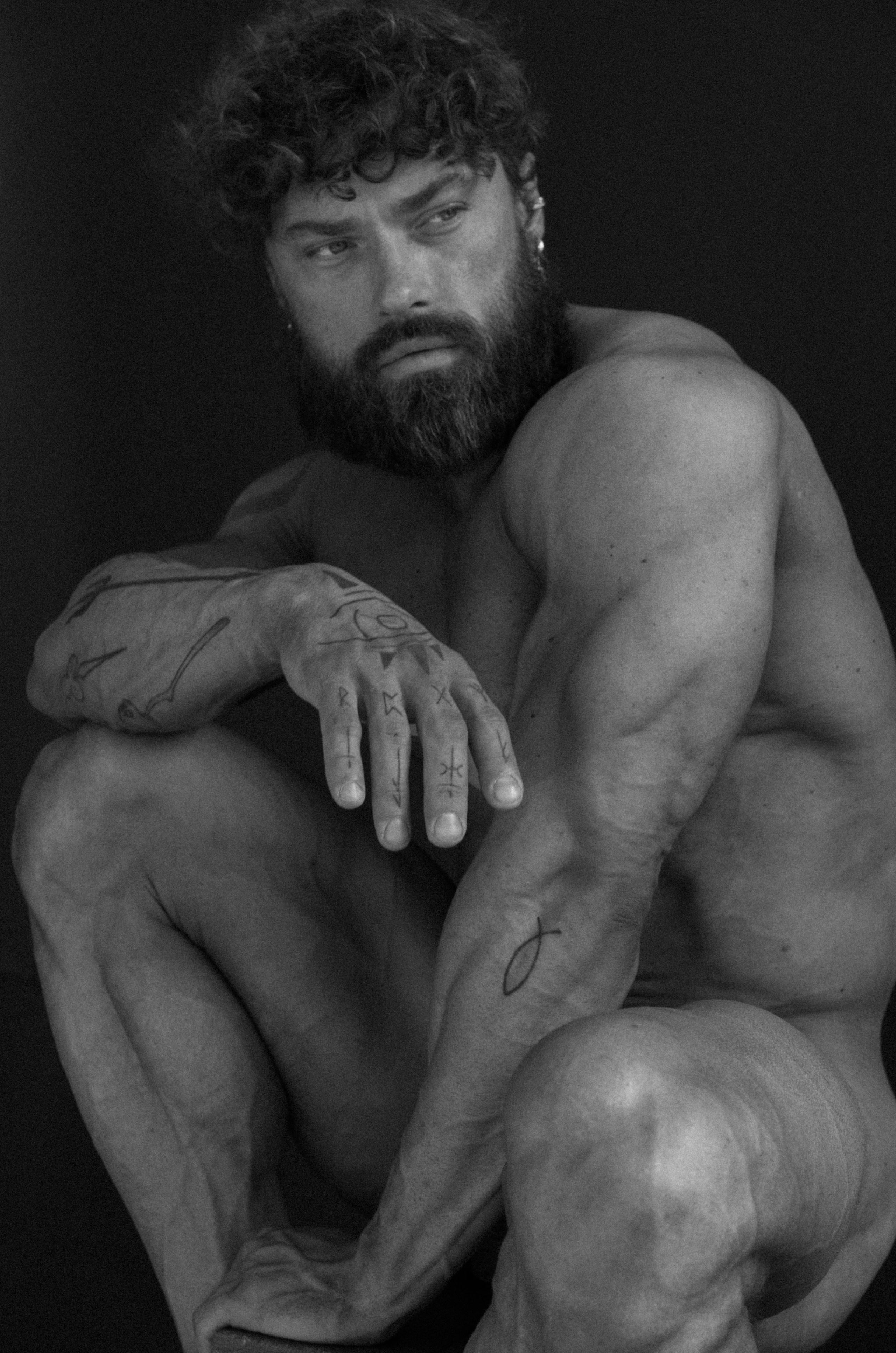 Студийная съёмка для атлета. Фотограф Елизавета Потешкина