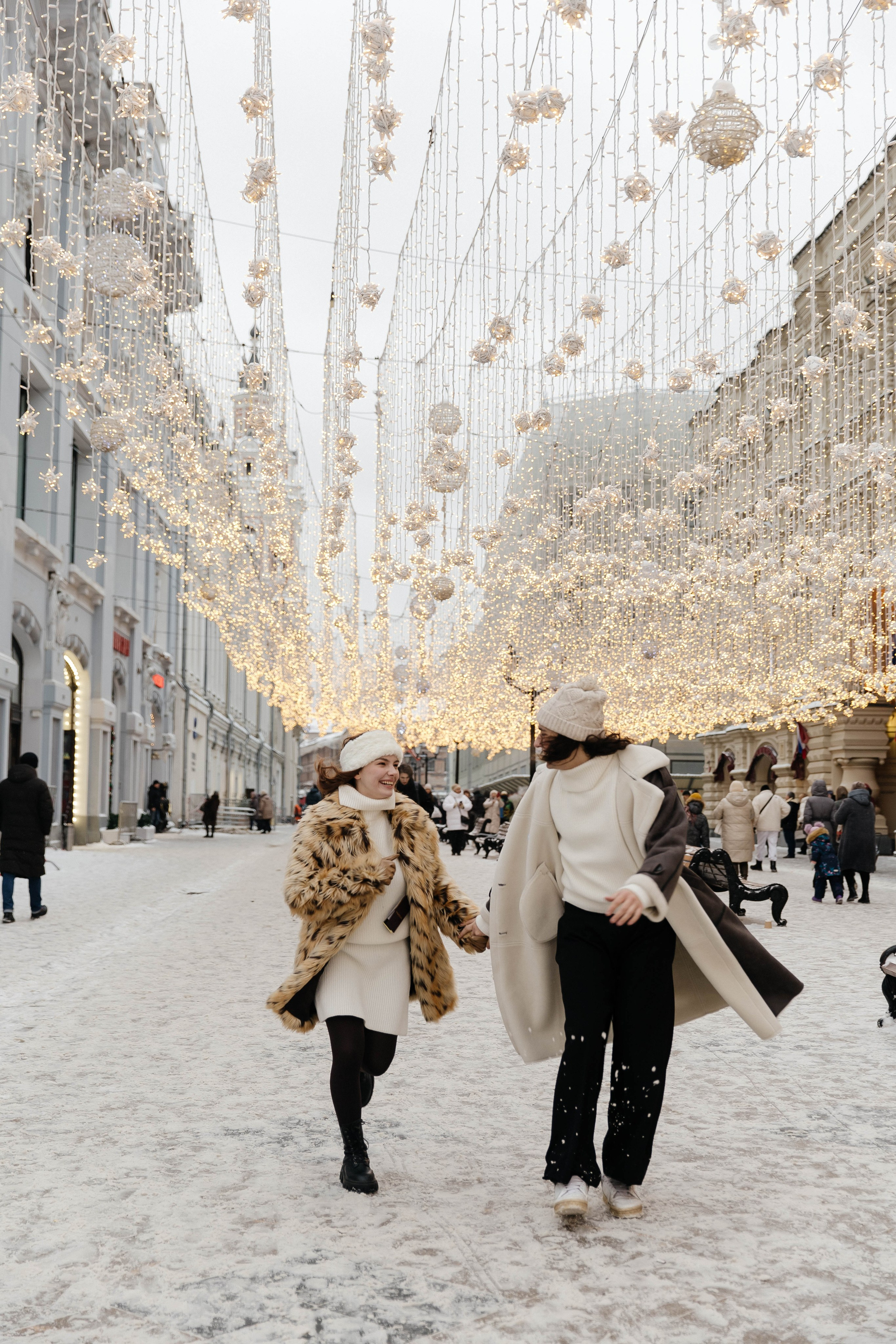 Зимняя история любви. Фотограф индивидуальных женских портретов и LOVEstory в Москве