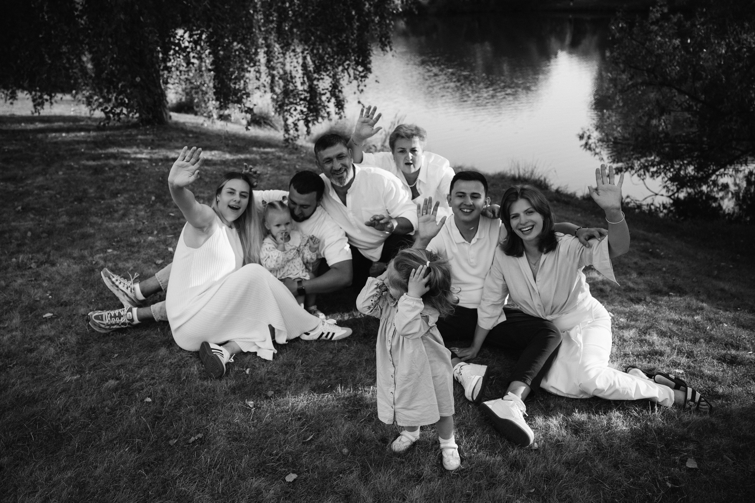 На прогулку все вместе!. Семейный и свадебный фотограф в Москве Вероника Жибинова