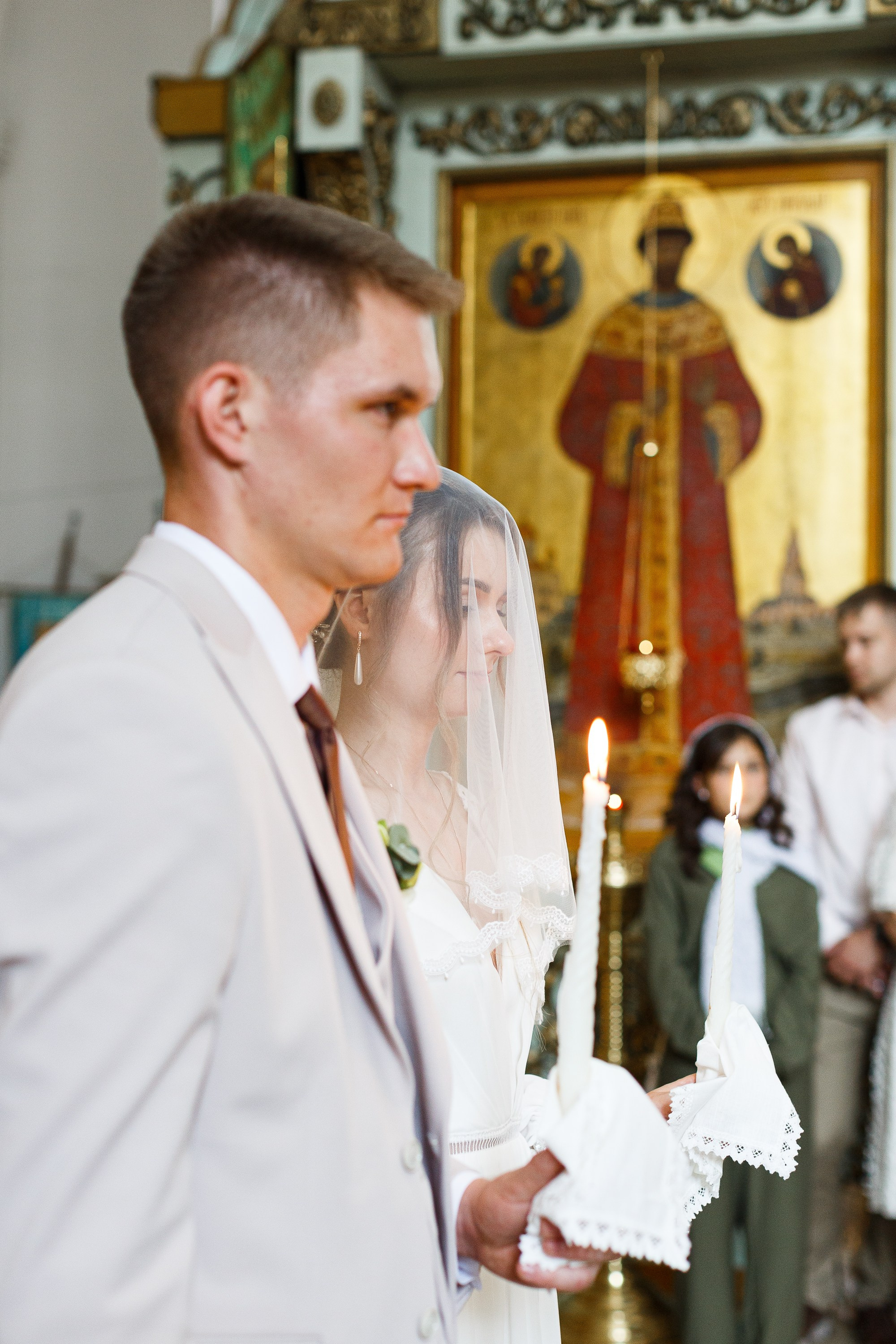 Венчание в храме Живоначальной Троицы на Шаболовке