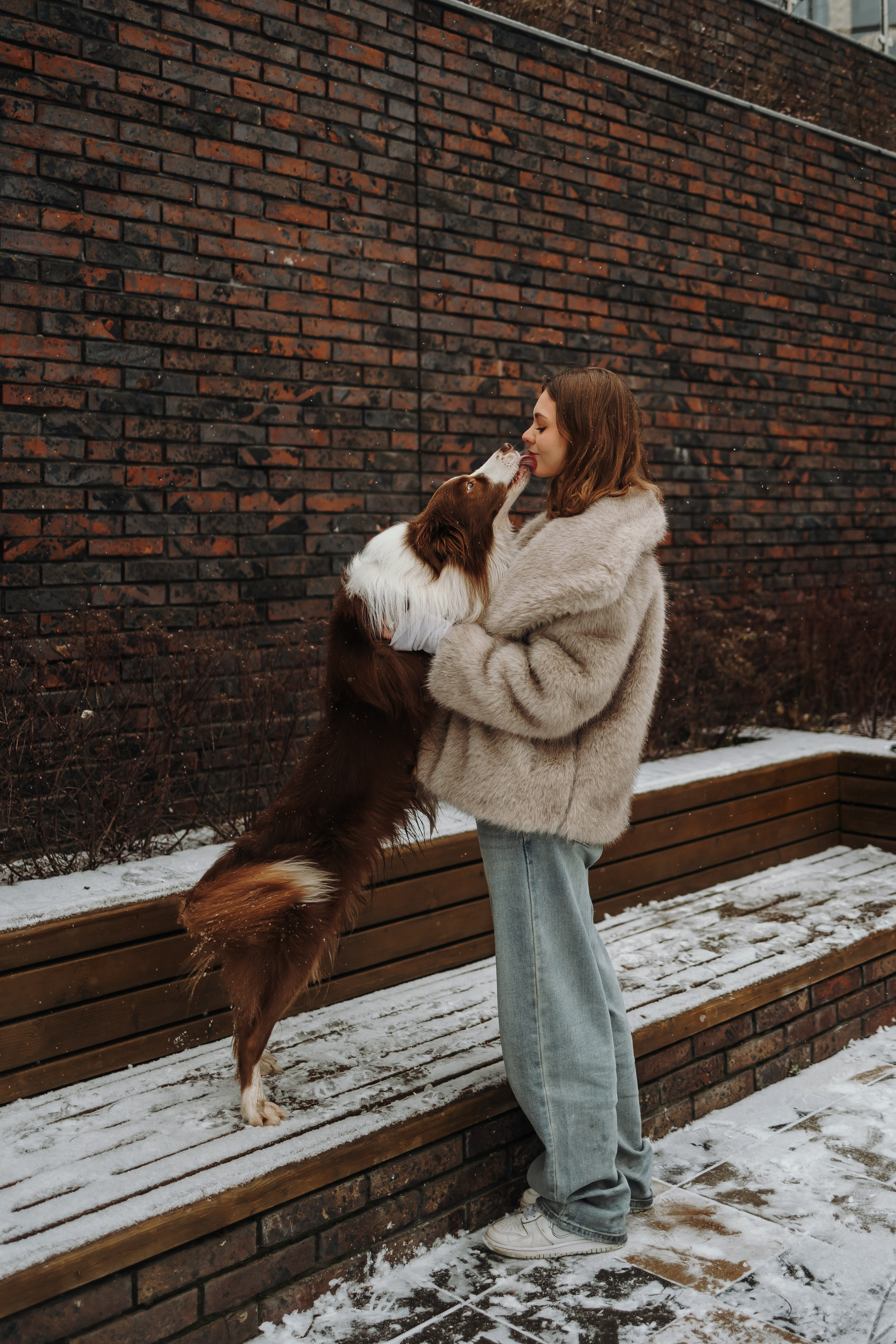 Маша и Брауни. Фотограф-анималист в Санкт-Петербурге Алина Яхонт