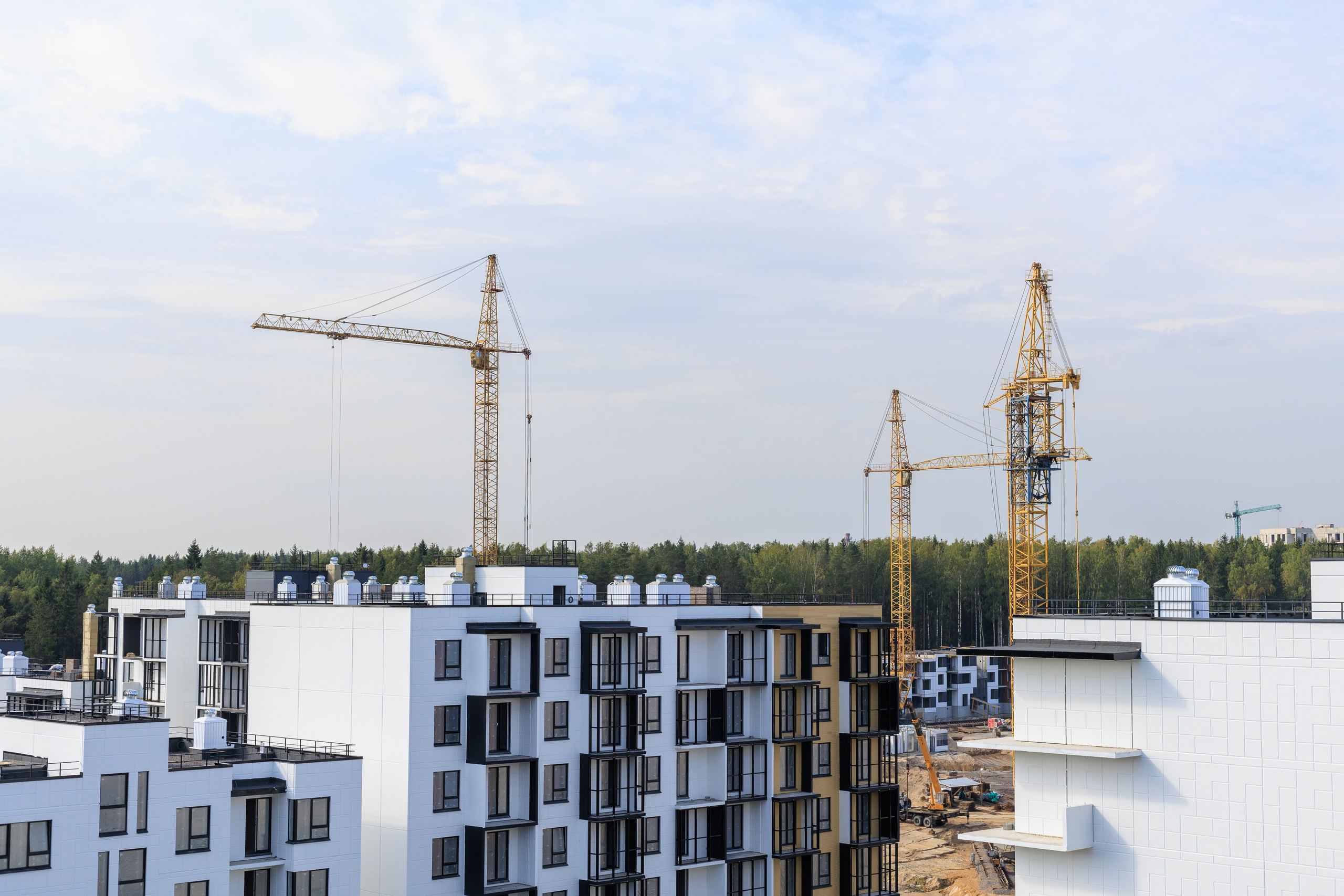 Архитектурная и репортажная фотосъёмка для застройщика