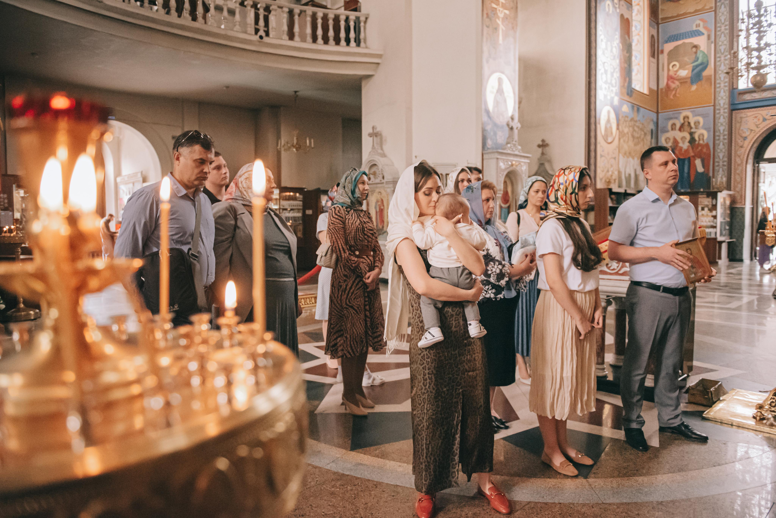 Крещение Александра. Фотограф в Краснодаре Зеленкина Дарья