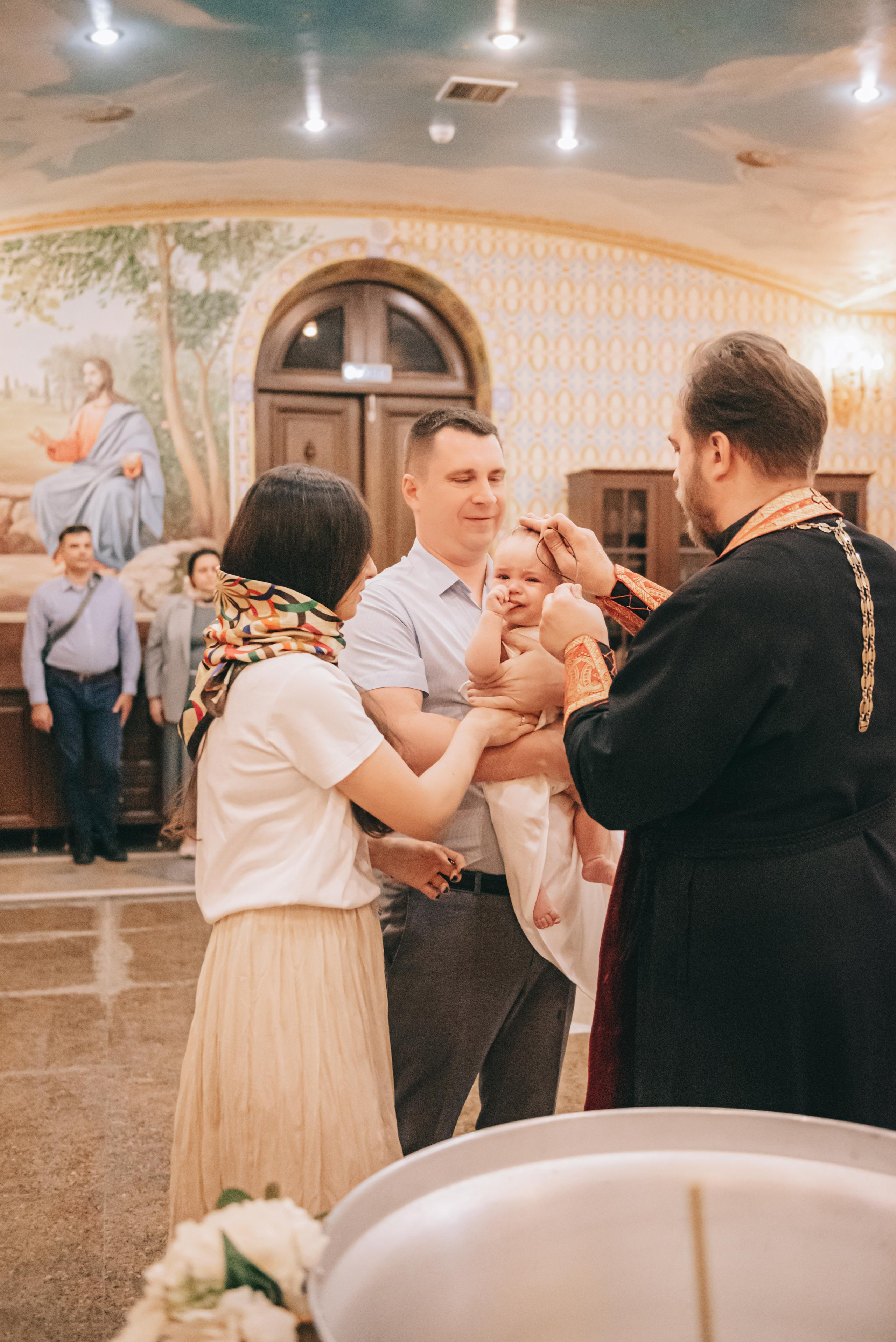 Крещение Александра. Фотограф в Краснодаре Зеленкина Дарья