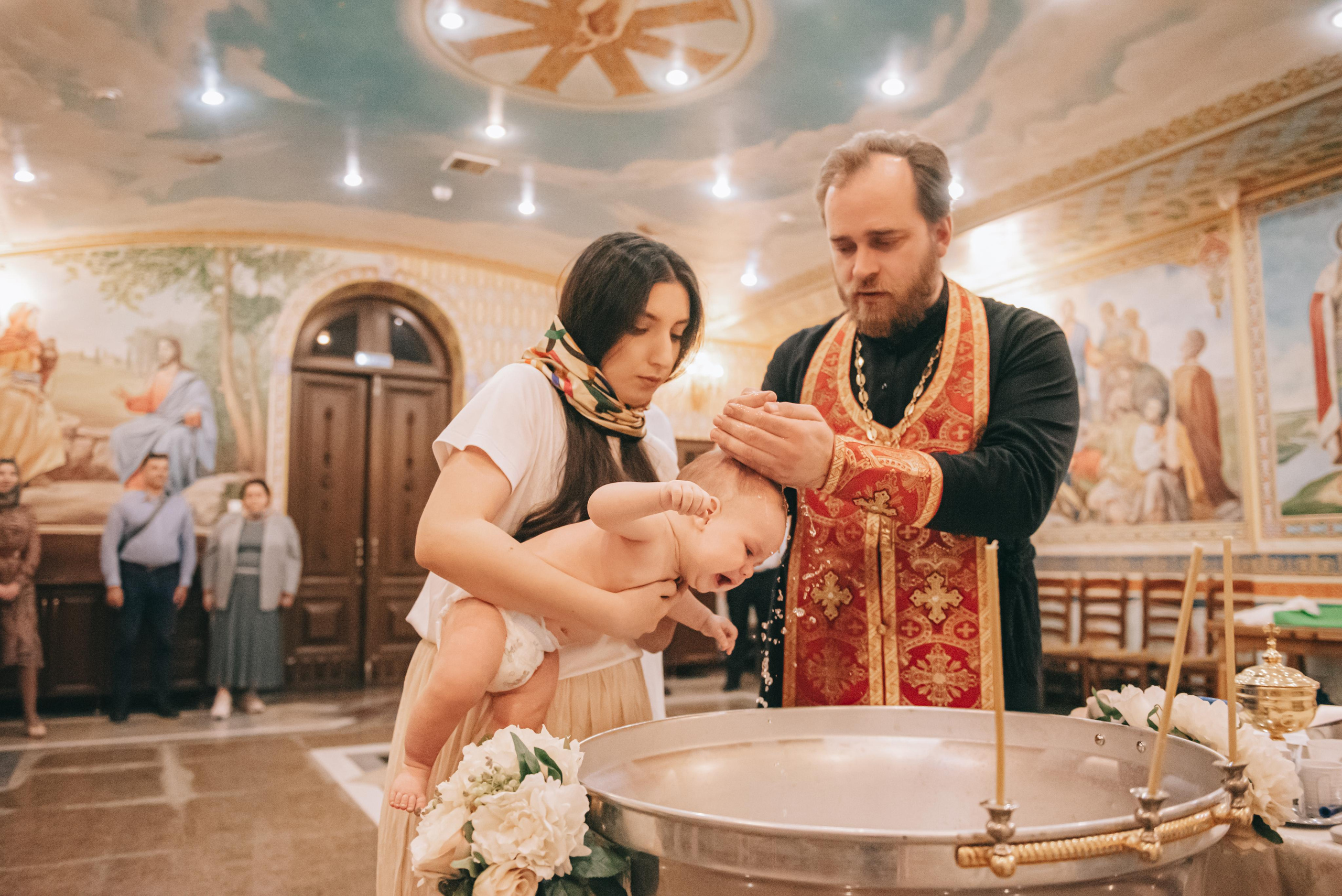 Крещение Александра. Фотограф в Краснодаре Зеленкина Дарья