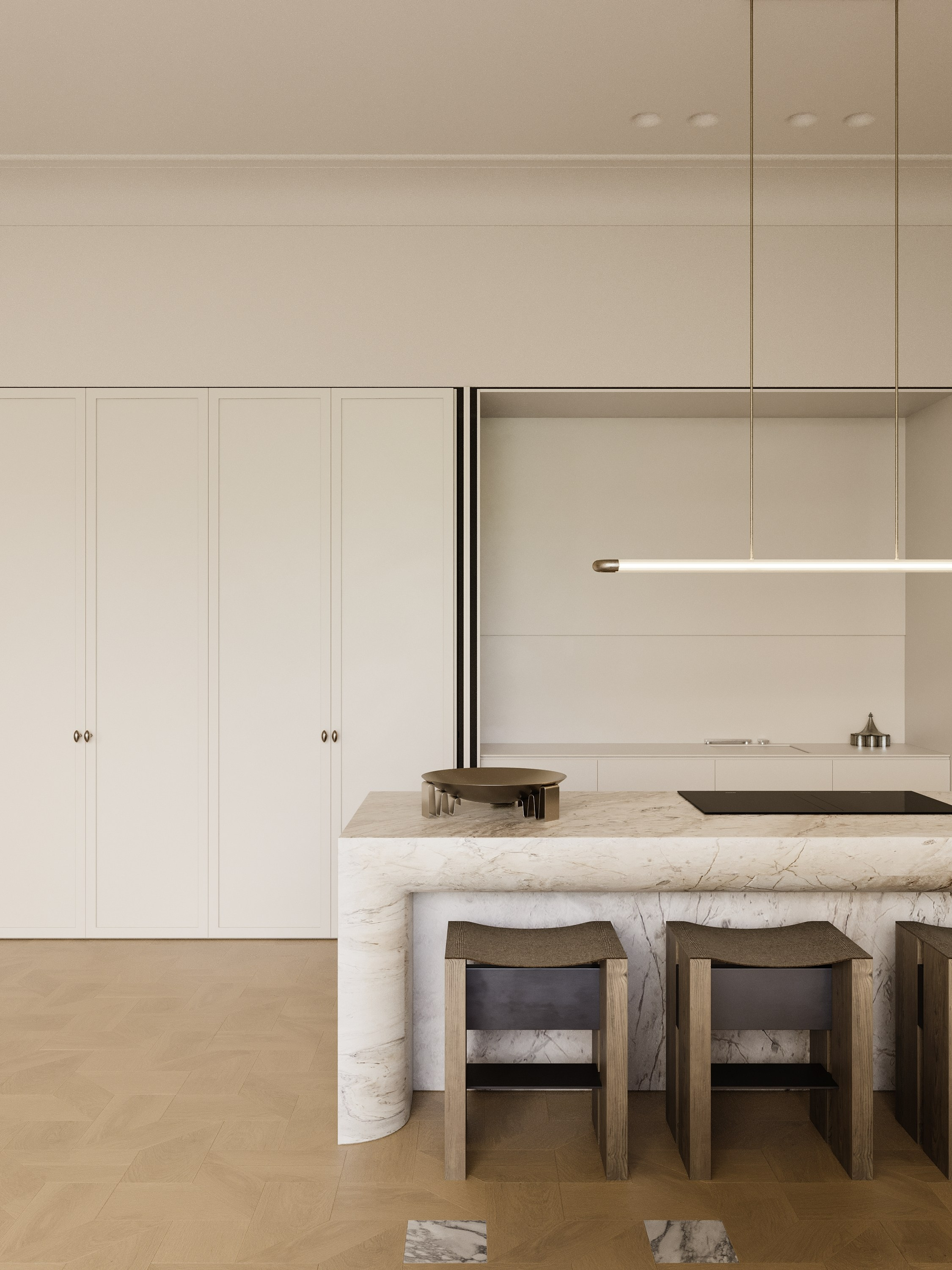 VILLA MADISON /1250 sq m /25'. Интерьерное ателье numéro а