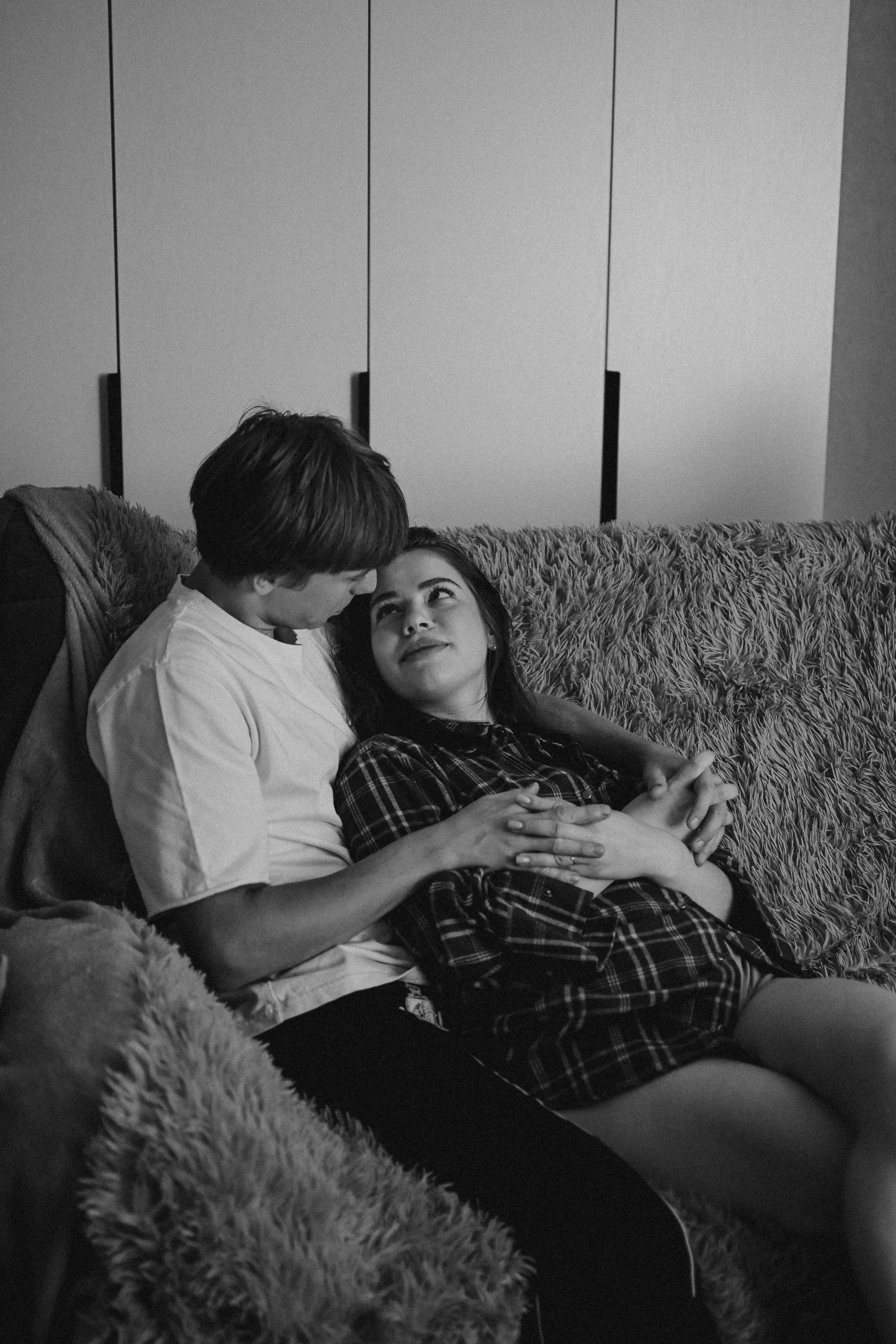 Диана и Даня. Домашняя съёмка. Евгения Черных I Фотограф Пенза