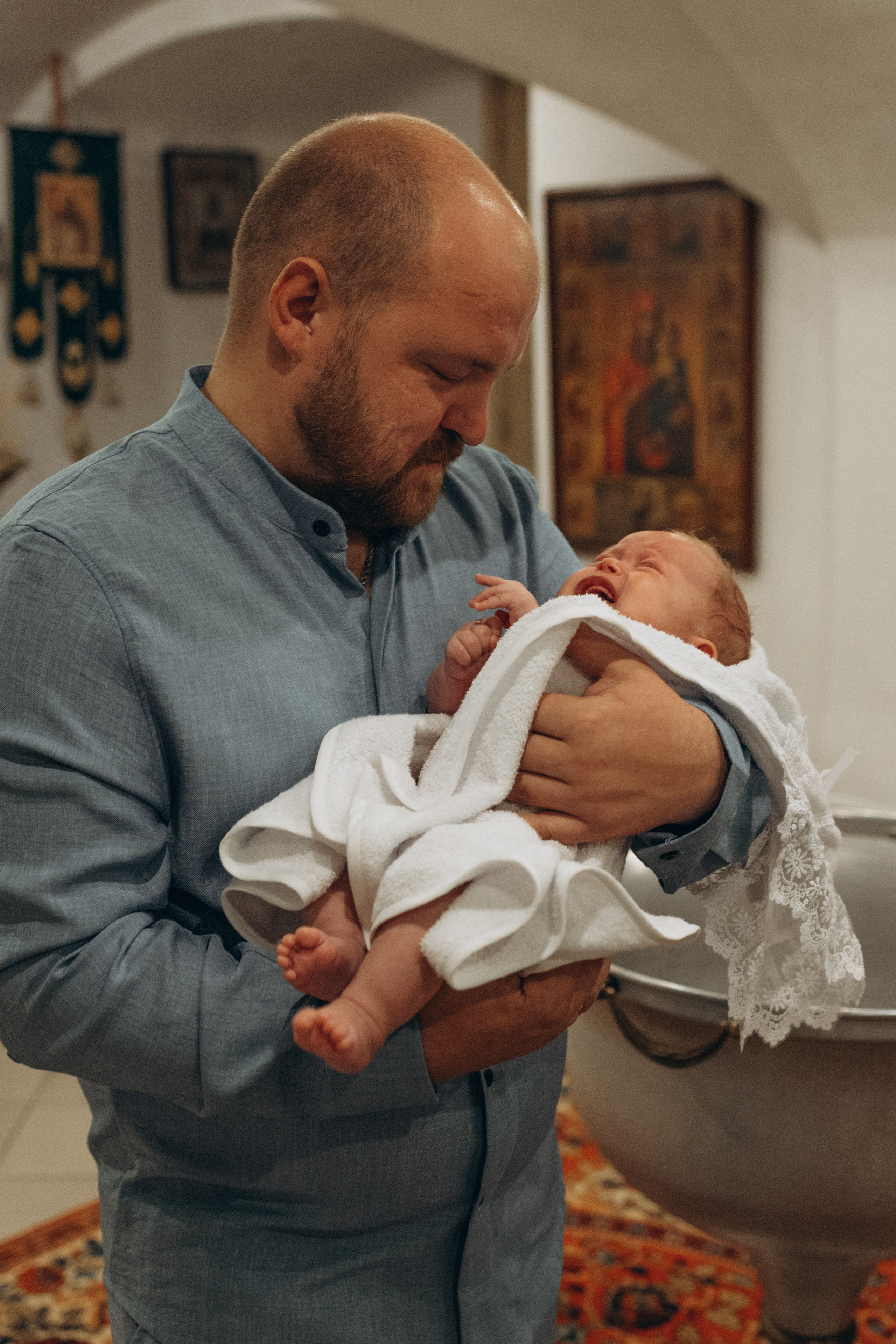 Крещение Катюши. Семейный и женский фотограф в Туле