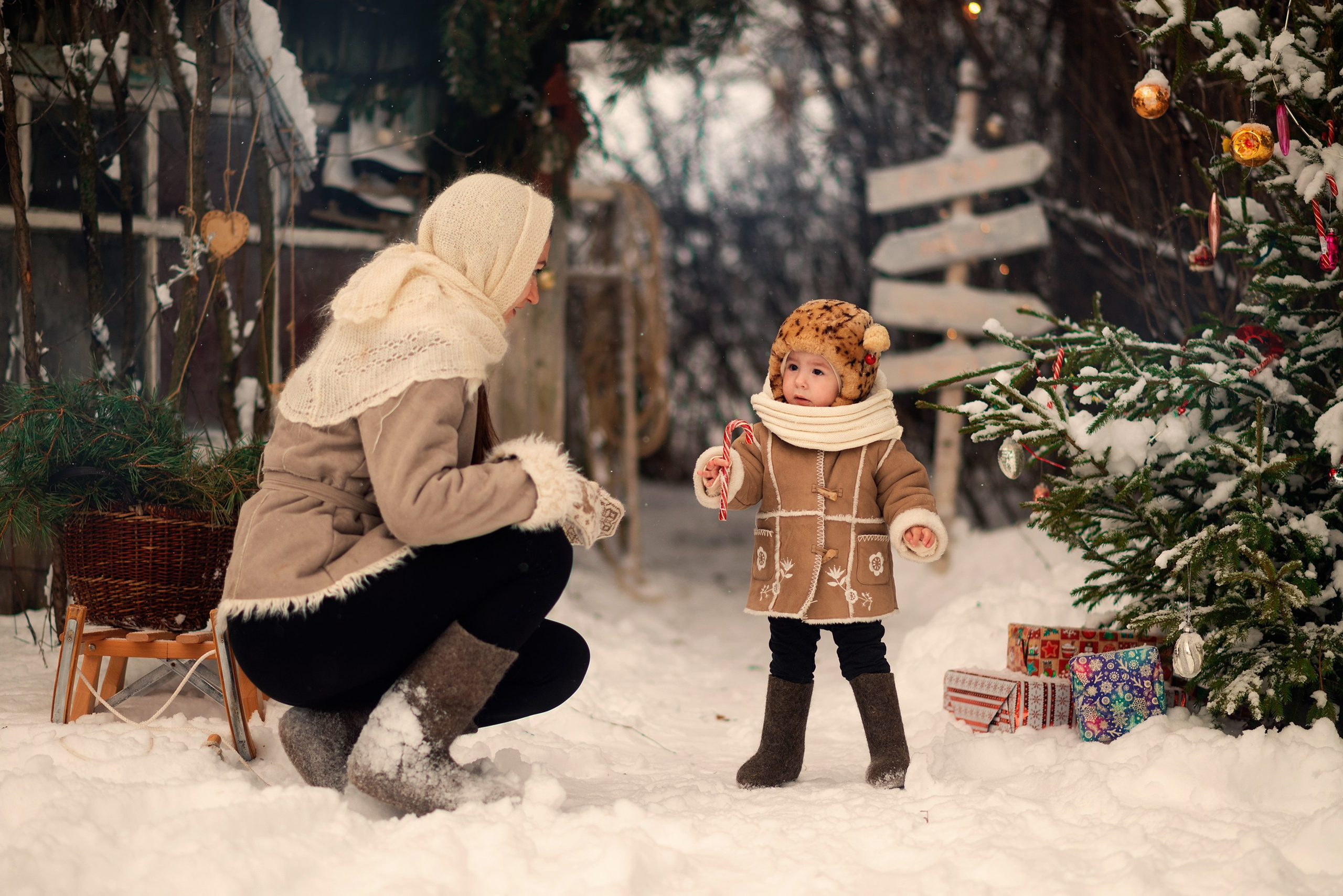 Зимние фотосессии. Профессиональный фотограф в Уфе Алина Стрелкова