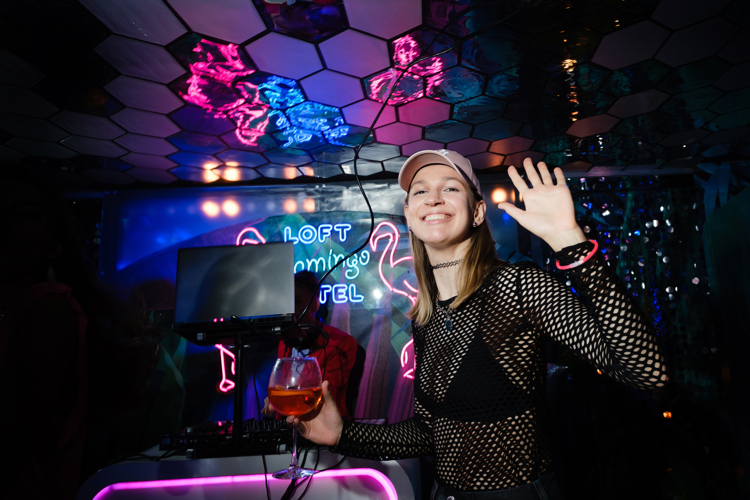 Неоновый День Рождения. Свадебные фотосессии в Москве. Фотограф Сергей Ржевский