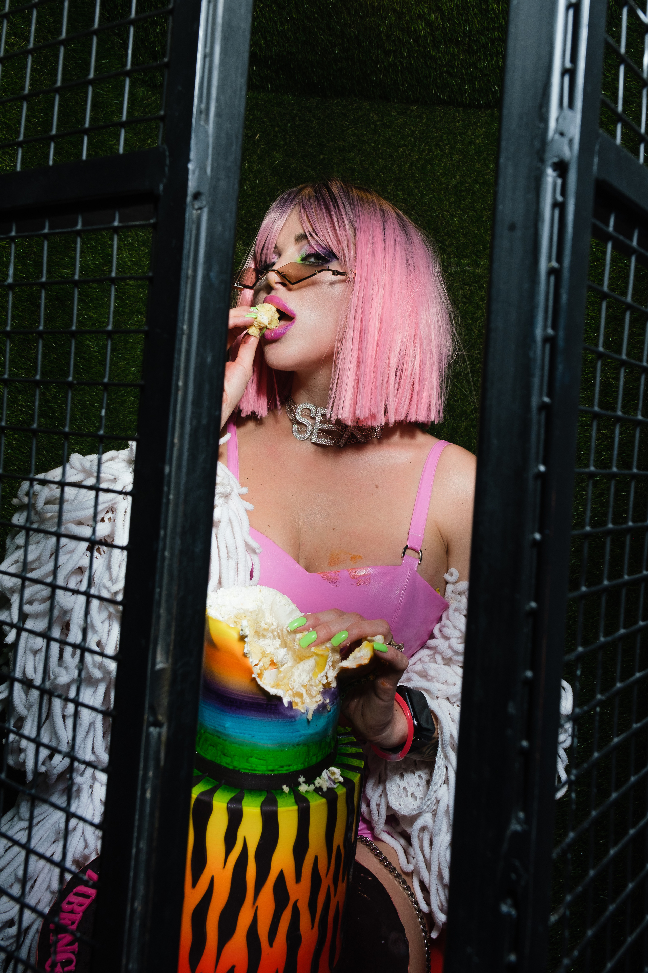 Неоновый День Рождения. Свадебные фотосессии в Москве. Фотограф Сергей Ржевский