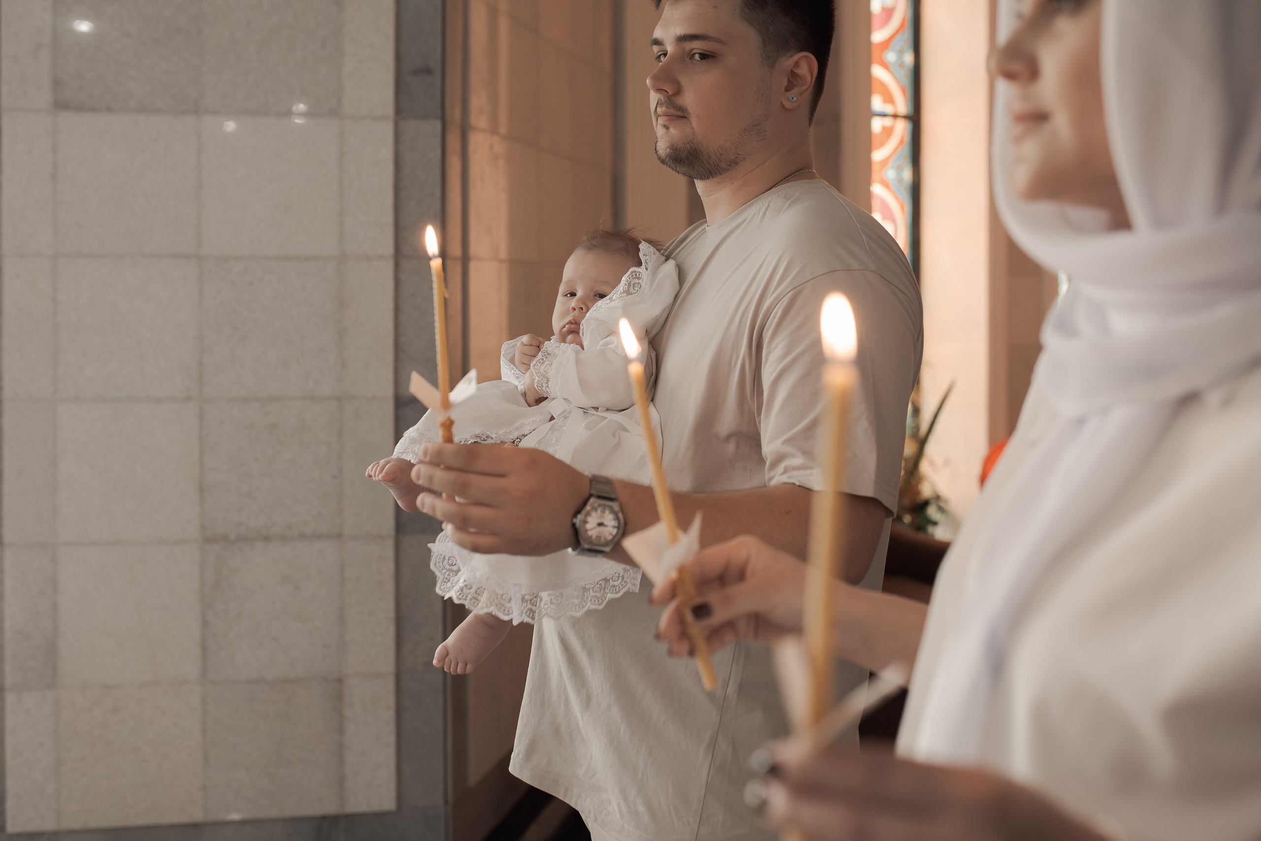 Крещение Дамиана. Фотограф на Крещение и Венчание в Ташкенте