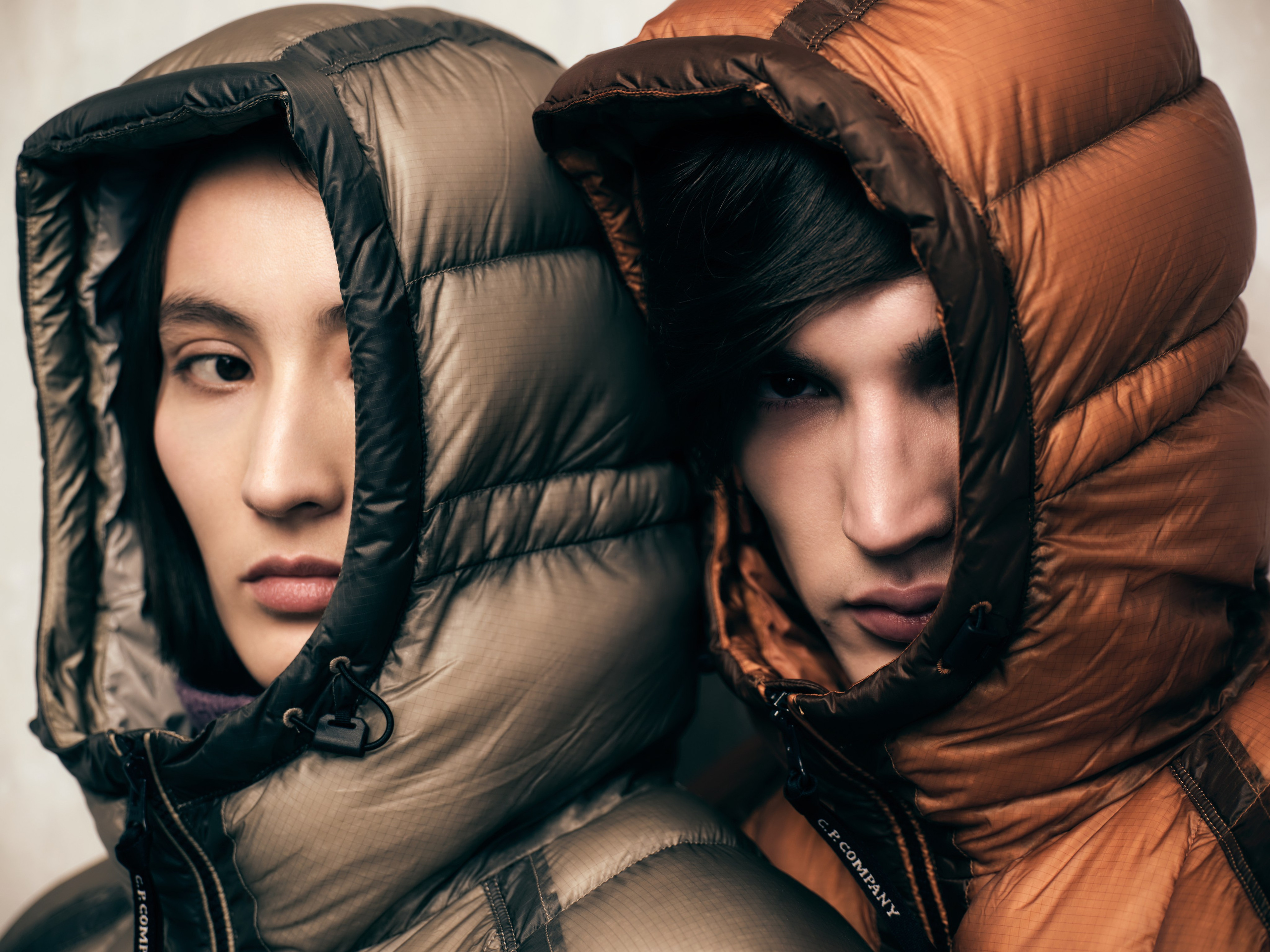 Two in hats. Retoucher